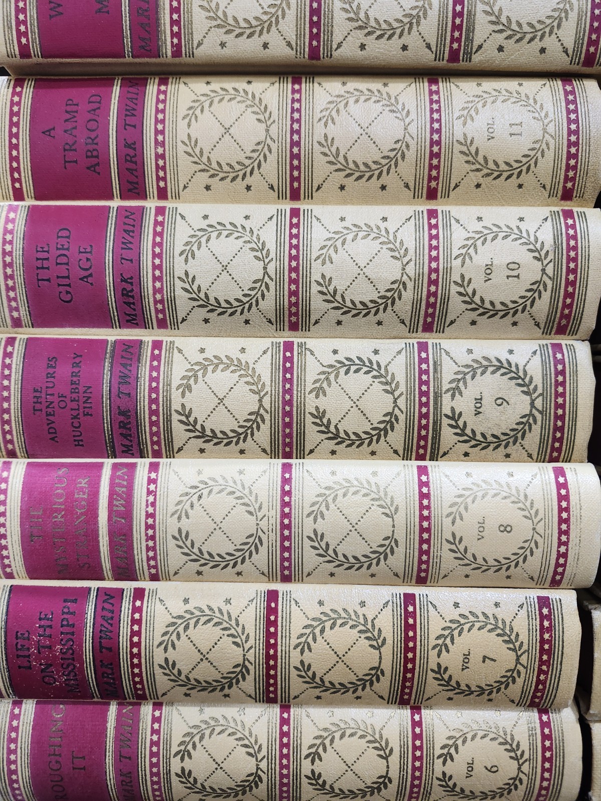Complete Works of Mark Twain Vol. 1-24 Harper American Artists Edition HC