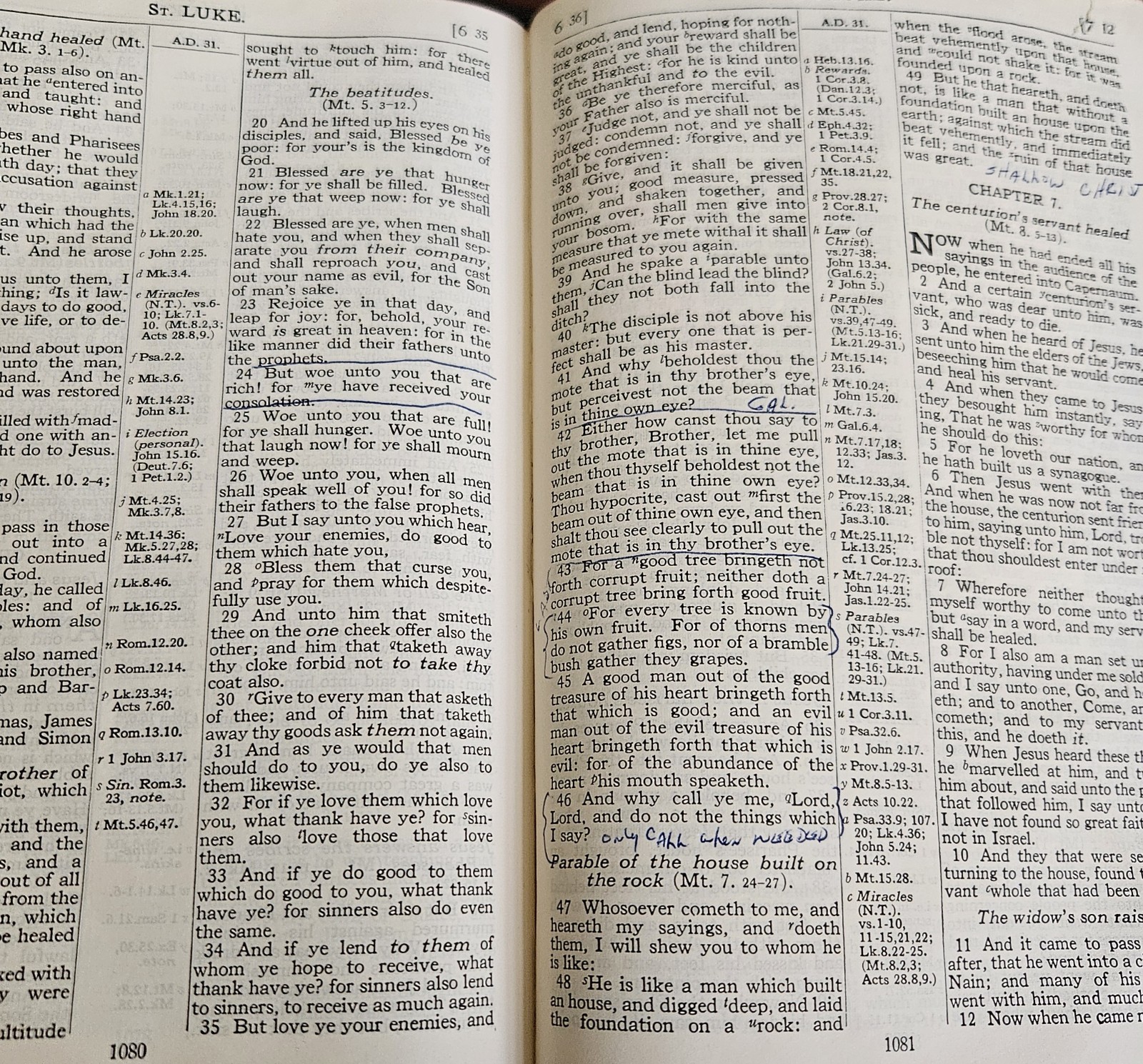 1945 Scofield Reference KJV Bible Marrakesh Persian Leather Lined Vintage,Oxford