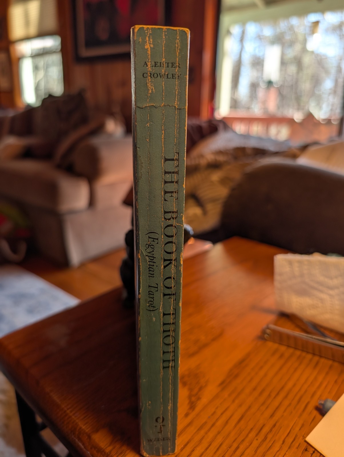 Book of Thoth Aleister Crowley 1976 3rd Printing, Early Printing, Occult Classic