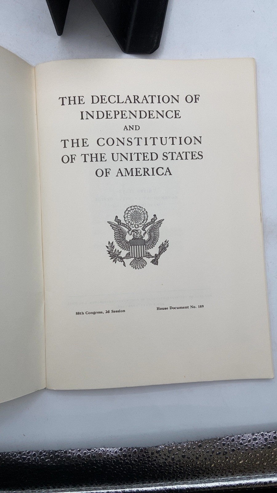 The Declaration of Independence and The Constitution of the United States of …