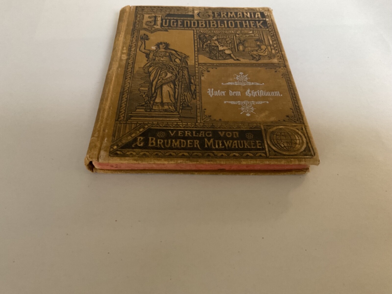 1887 Germania Jugendbibliothek High German Script Children’s Bible