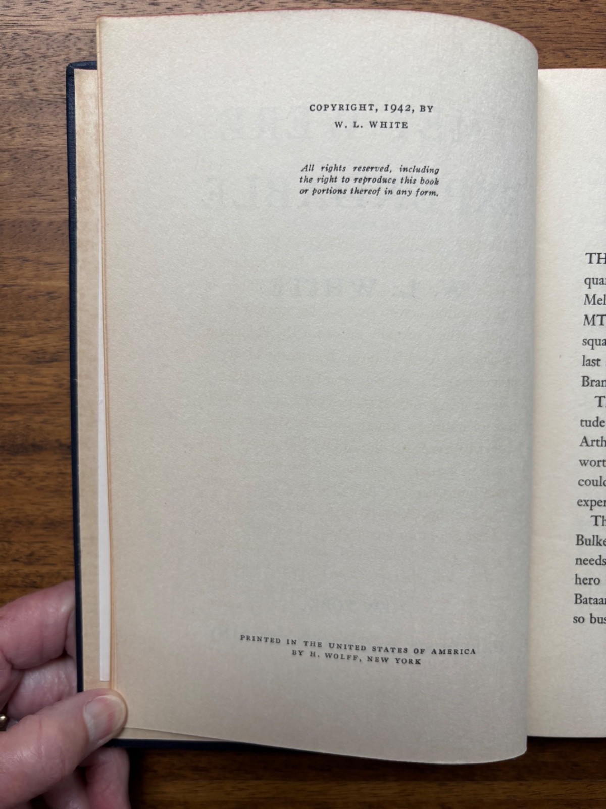 THEY WERE EXPENDABLE W L White 1942 HC/DJ First Edition, 1st Print, BMC Insert