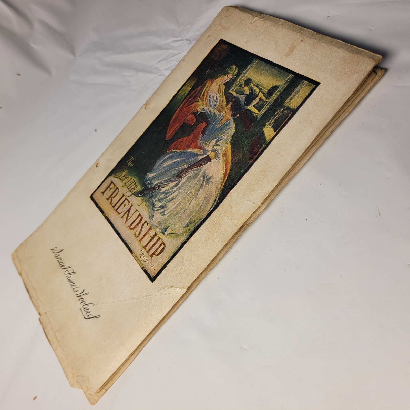 Goldsmith-Woolard The Beauties of Friendship Book Samuel Francis Woolard 1909