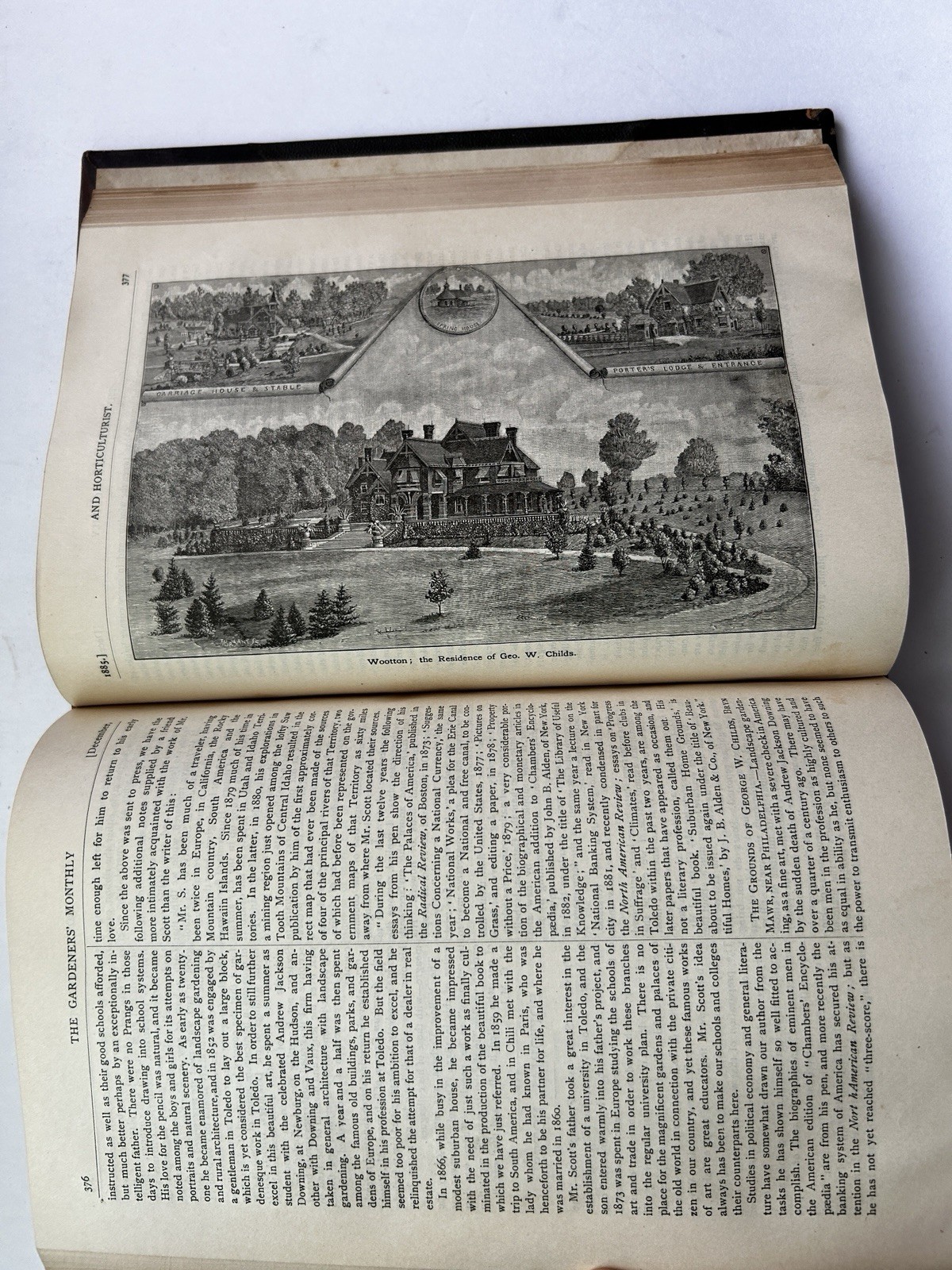 1884 – 86 The Gardeners’ Monthly & Horticulturist Thomas Meehan 23 Issues Bound