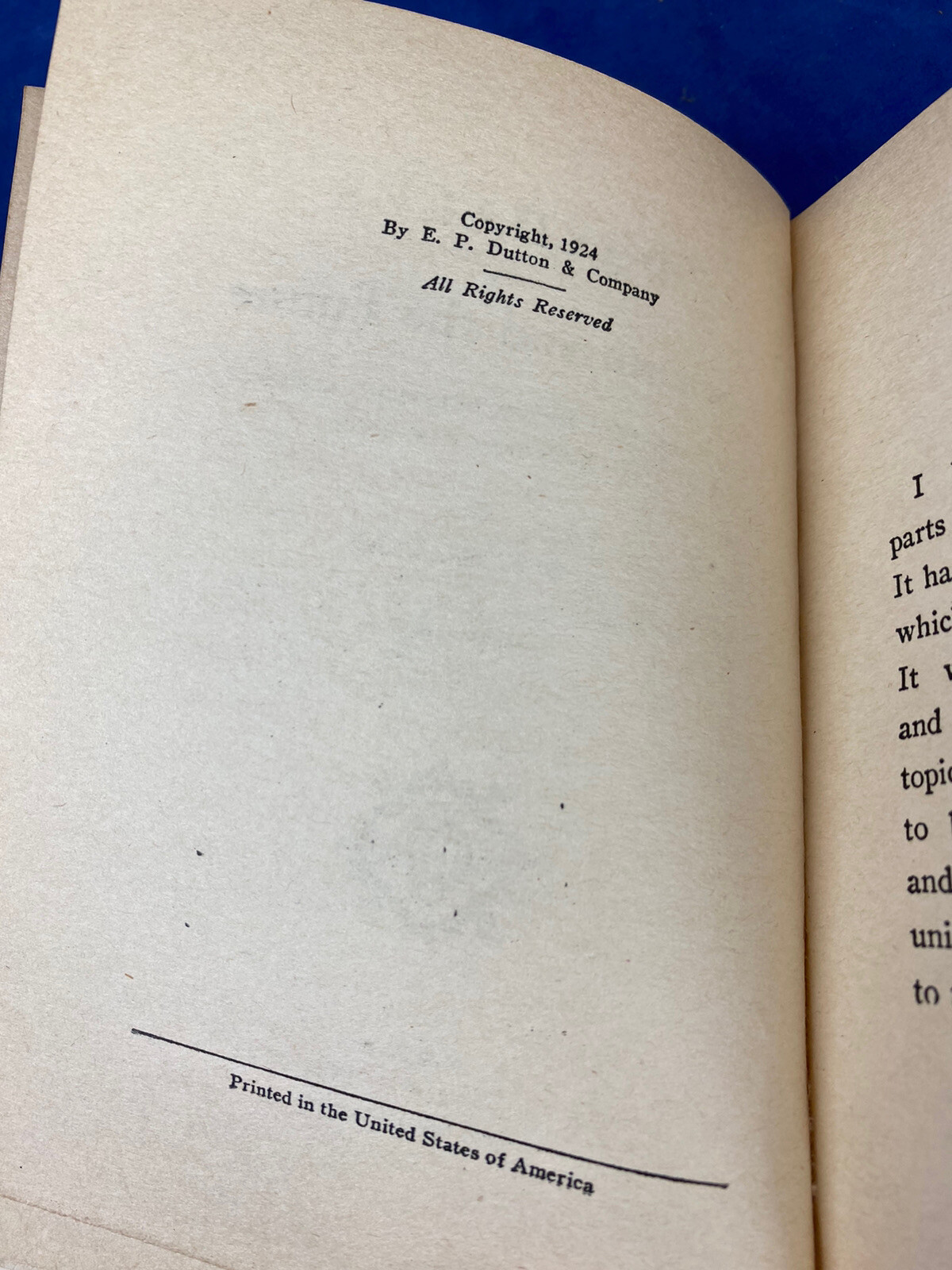 1924 DAEDALUS or Science & The Future, J.B.S. Haldane ~ 1st Ed. E.P. Dutton Publ