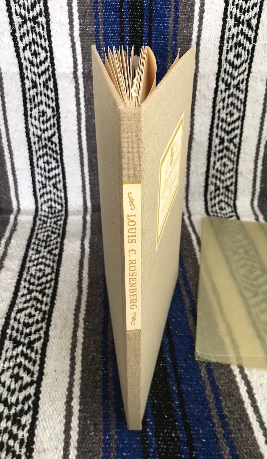 American Etchers X, Louis C. Rosenberg Deluxe Ed. 1930 w/ Signed Print, 1 of 75