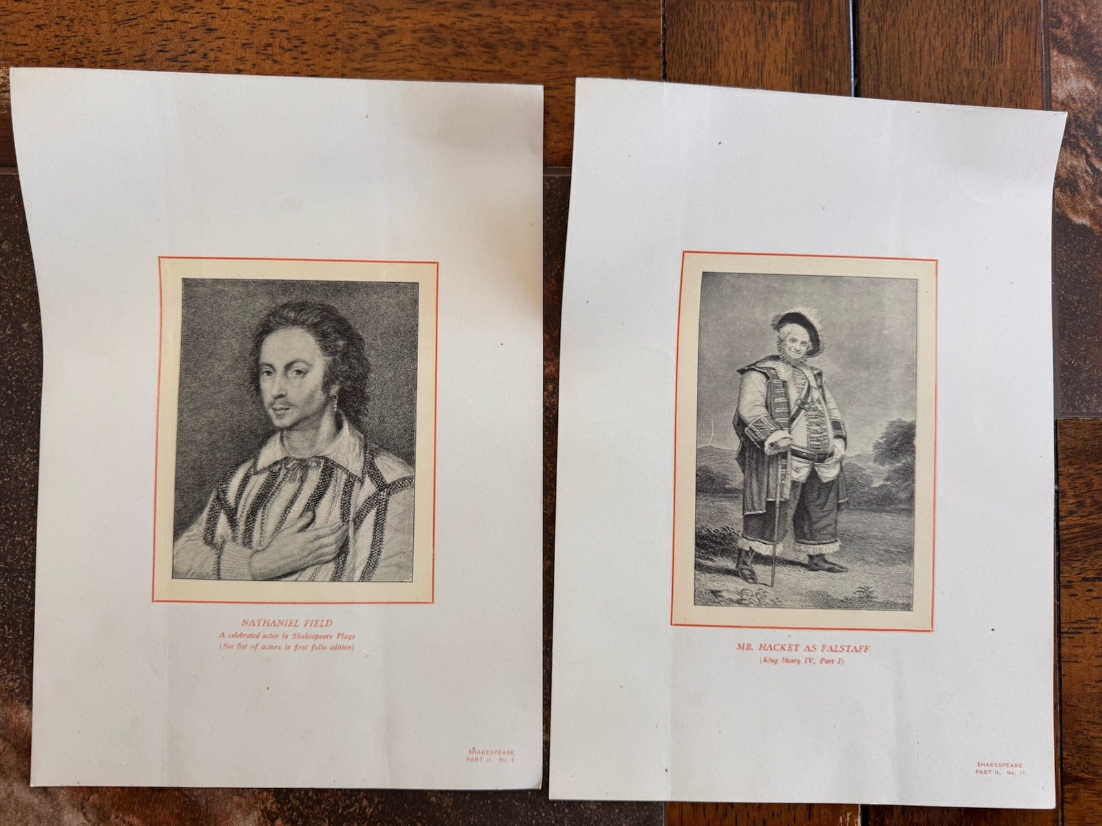 Antique Shakespeare Rare Print Collection 14 Plates Various Parts Read