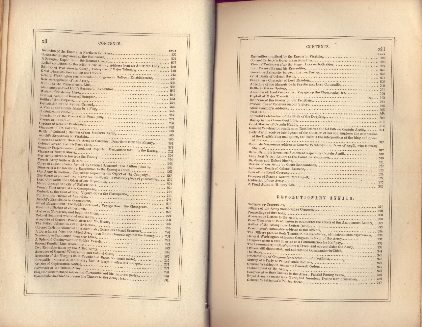 American Revolution Biographical Sketches Generals James Thacher 1861 HC Good