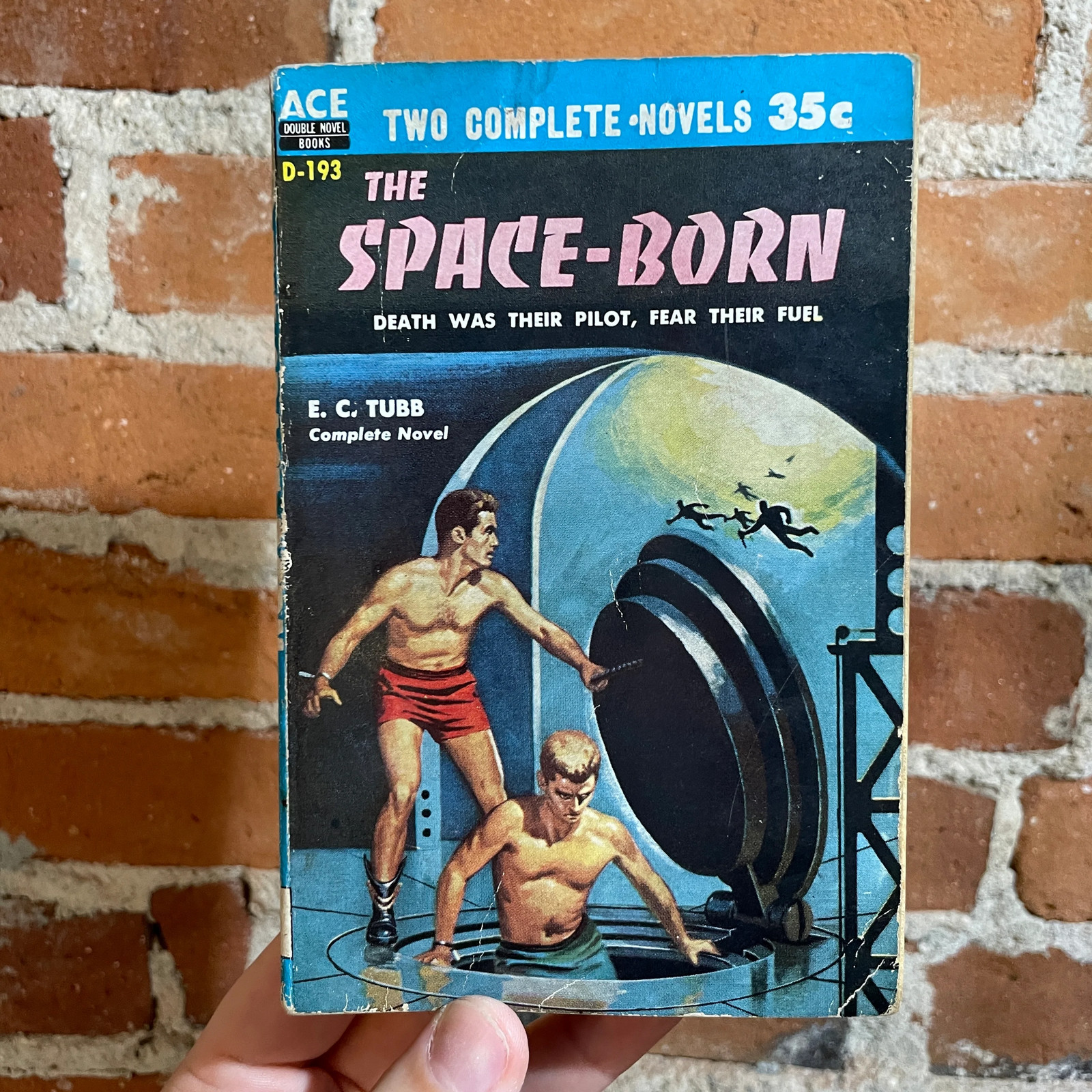 Ace Double Phillip K Dick – The Man Who Japed EC Tubb Space Born D-193 paperback