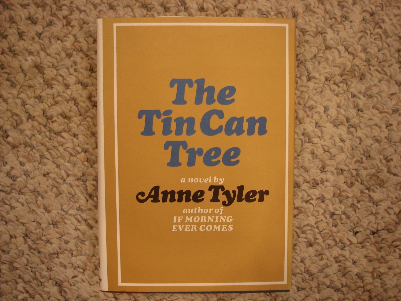 The Tin Can Tree Anne Tyler 1965 hardcover Borzoi Books BOMC