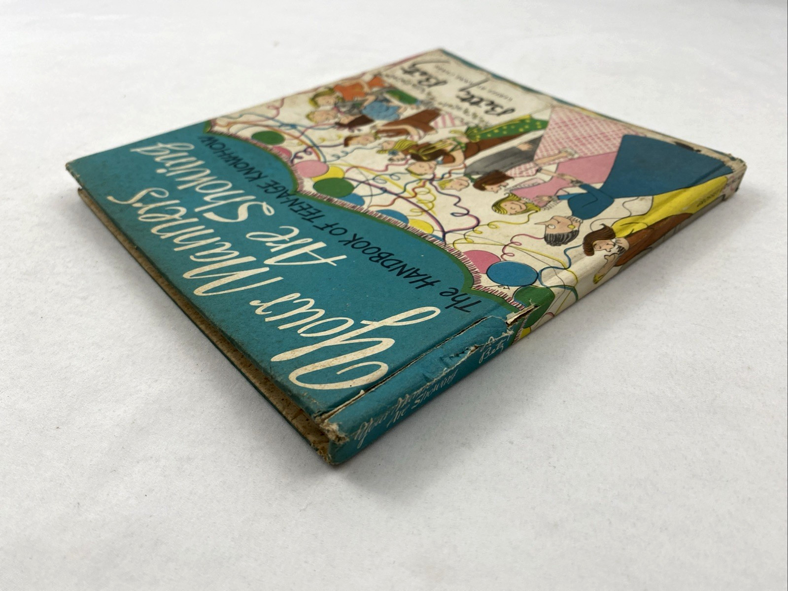Vintage Your Manners Are Showing Betty Betz Signed Teen Etiquette HC Book