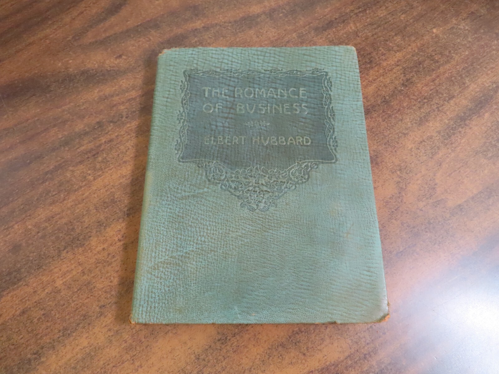 The Romance of Business Elbert Hubbard 1916 Roycrofters Bonded Leatherette