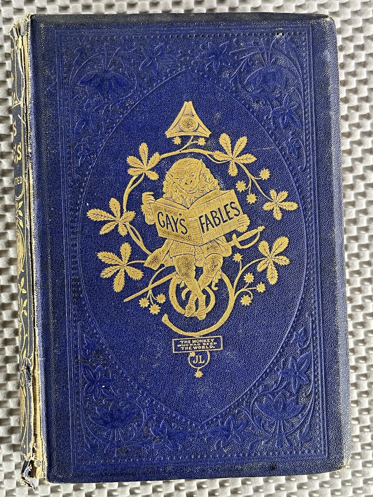 Antique 1866 ~ Gay’s Fables ~ John Gay ~ William Harvey ~ Frederick Warne