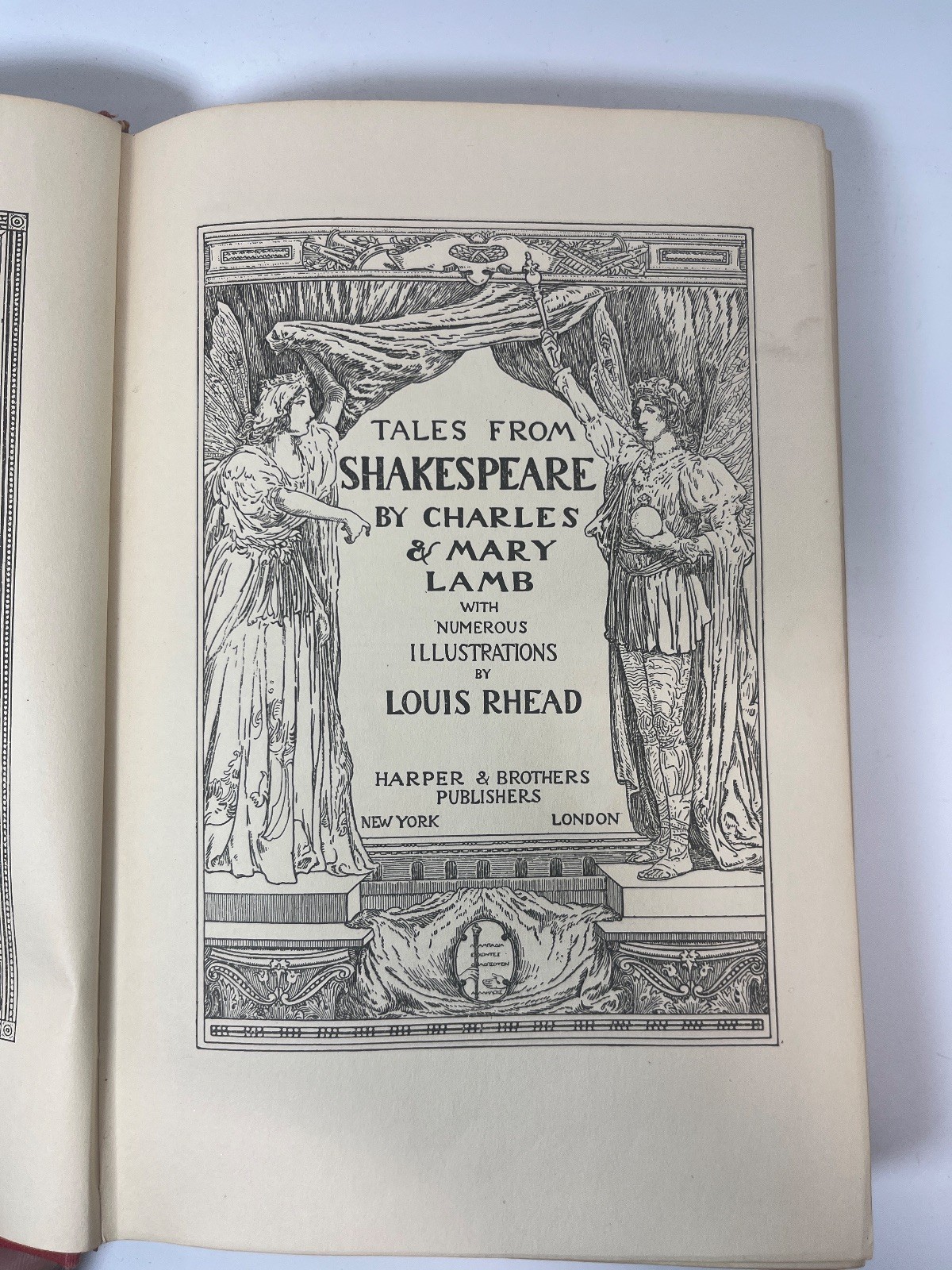 Tales from Shakespeare – Illustrated by Louis Rhead [Hardcover] Charles & Mar…