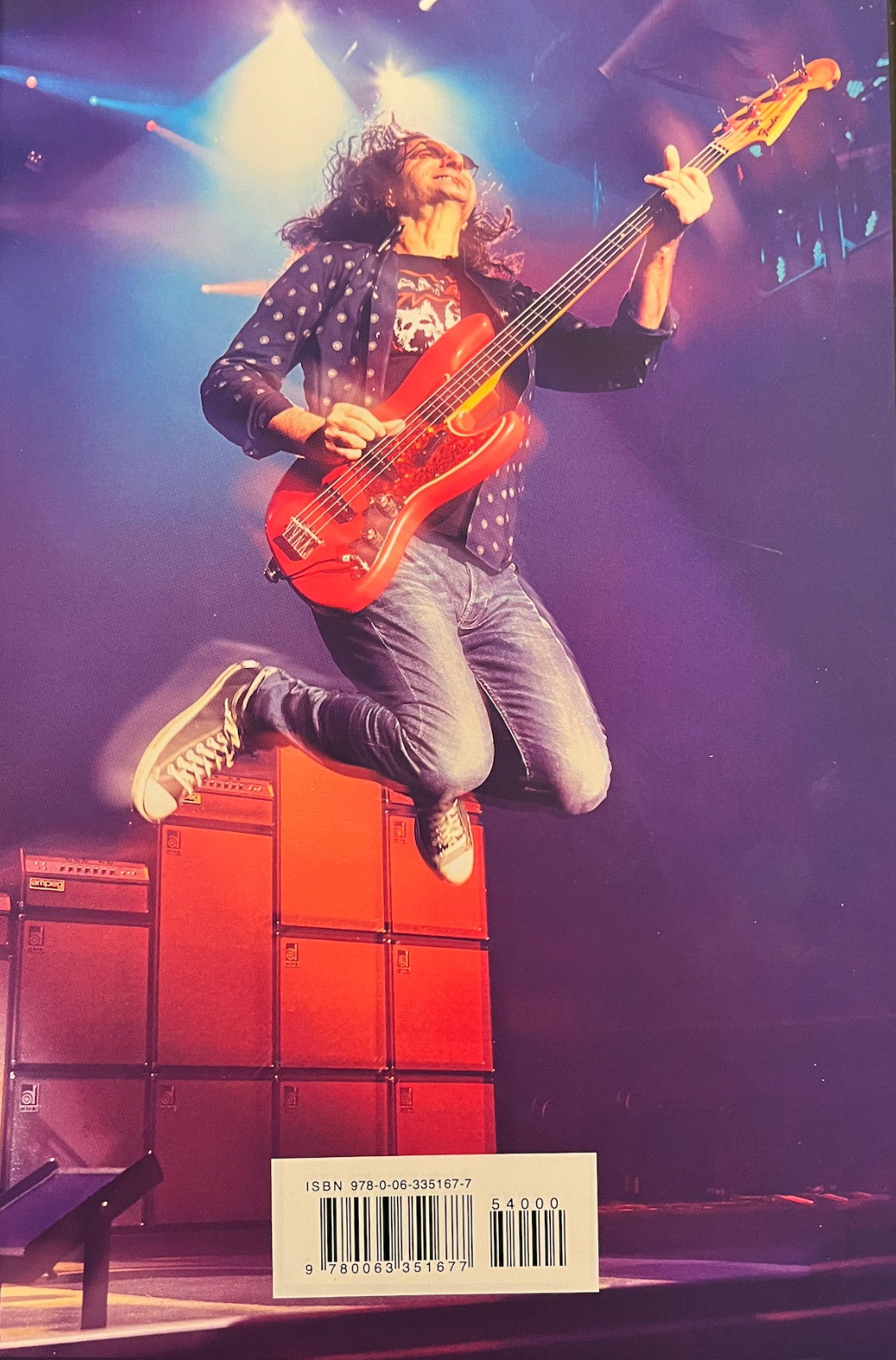 Geddy Lee RUSH Autographed Signed 1st Ed My Effin’ Life Hardcover Book 23575