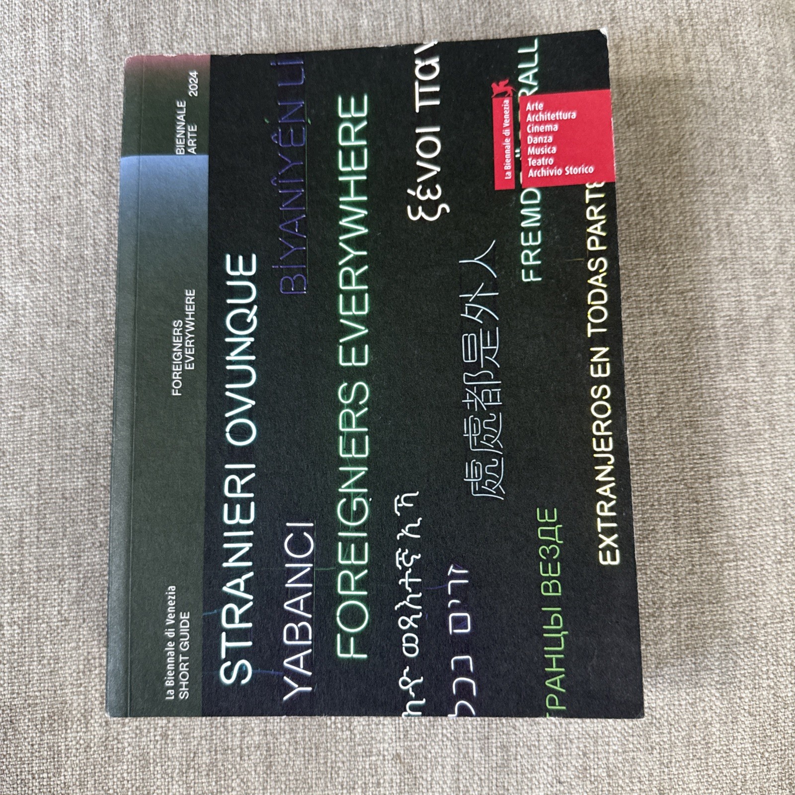 Venice Biennale 2024 Foreigners Everywhere, Guide/Catalog, PaperEnglish Version