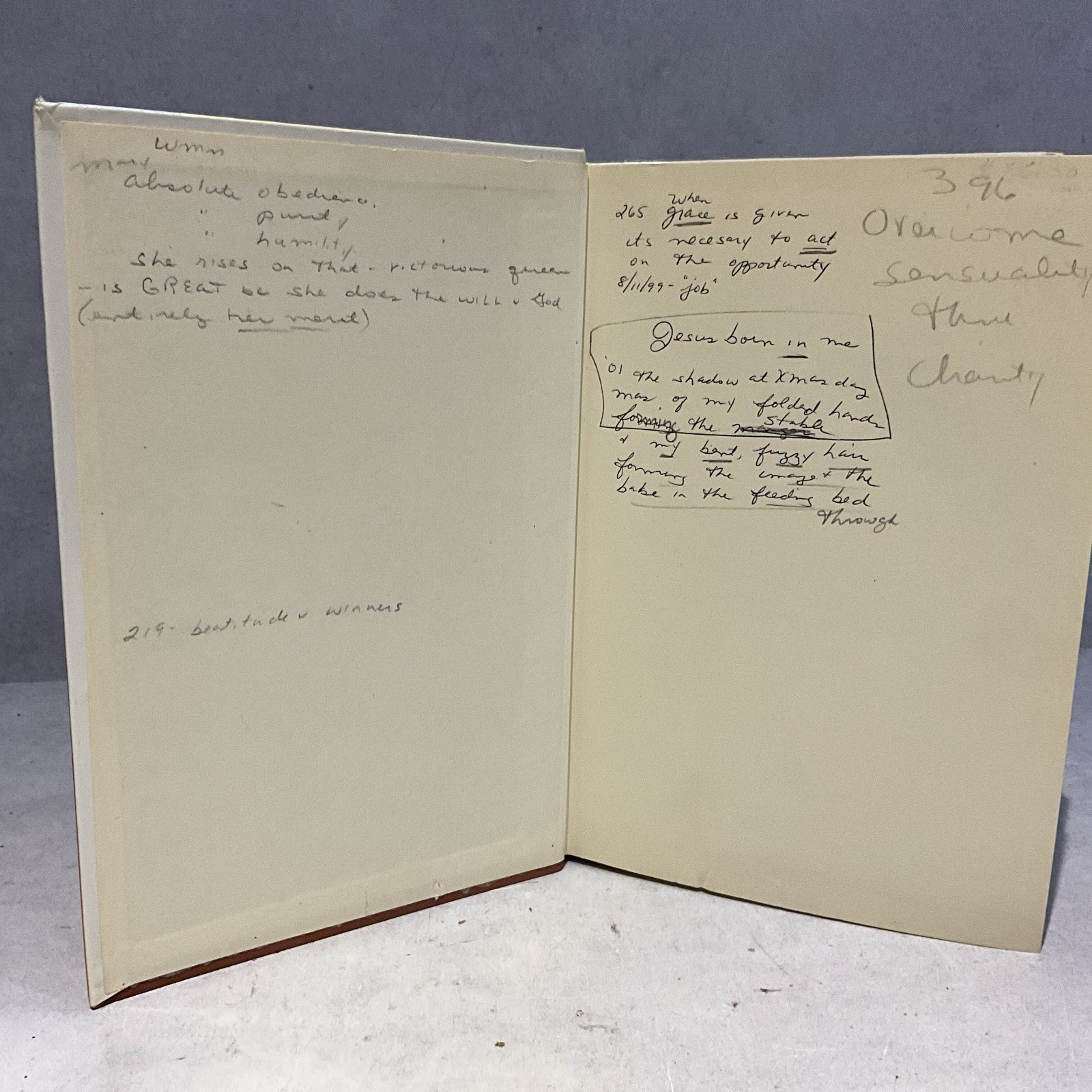 The Poem of the Man-God Vol. 4 by Maria Valtorta 1989 Hardcover