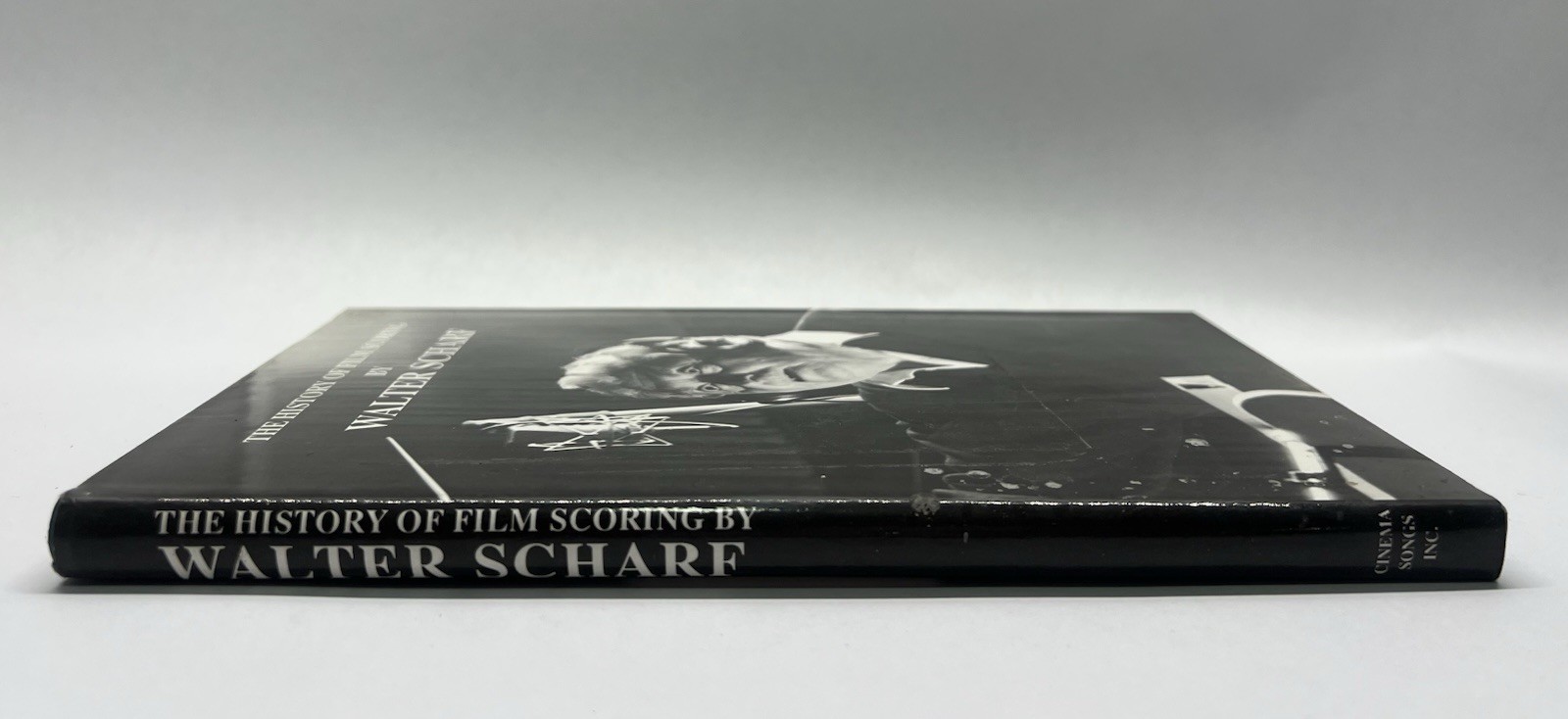 The History Of Film BY WALTER SCHARF 1989 Rare Hardcover SIGNED Delta Printing