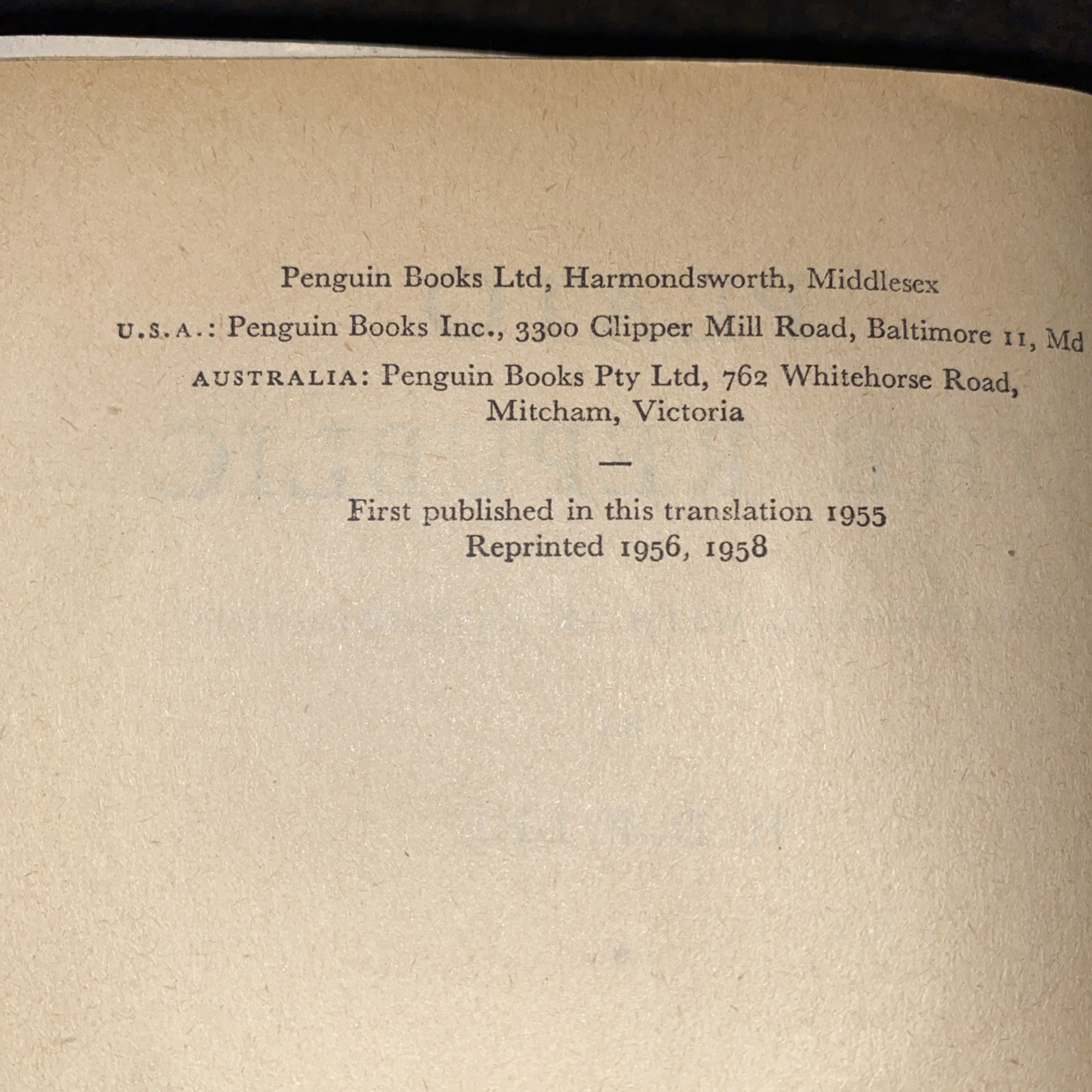 Plato The Republic 1958 Penguin Classics Paperback PB L48 Vtg