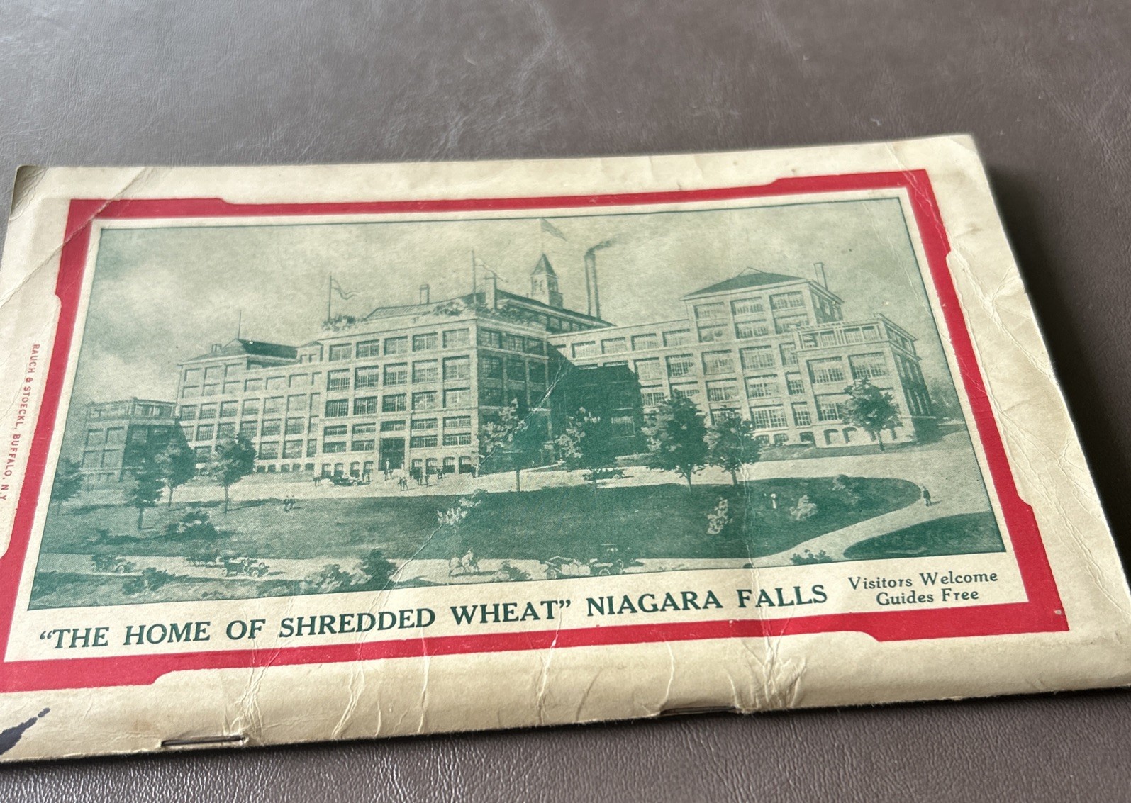 Antique 1924 The New Guide And Key To Niagara Falls Travel Guide And Pictures