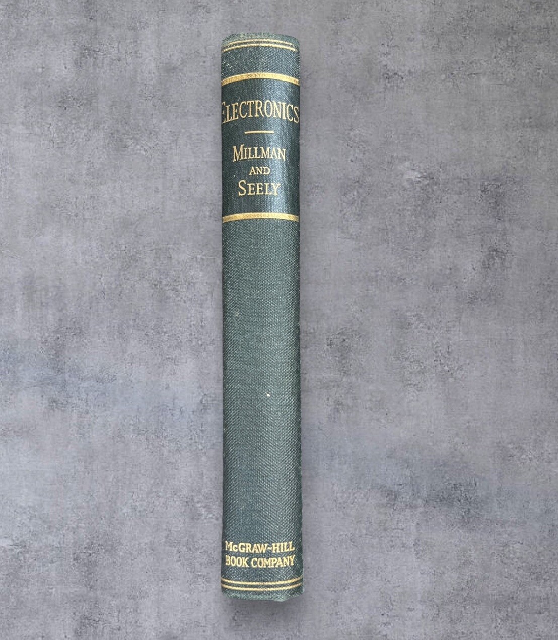 Electronics First Ed 1941 1st Ed 5th Impression Millman Seely McGraw Hill