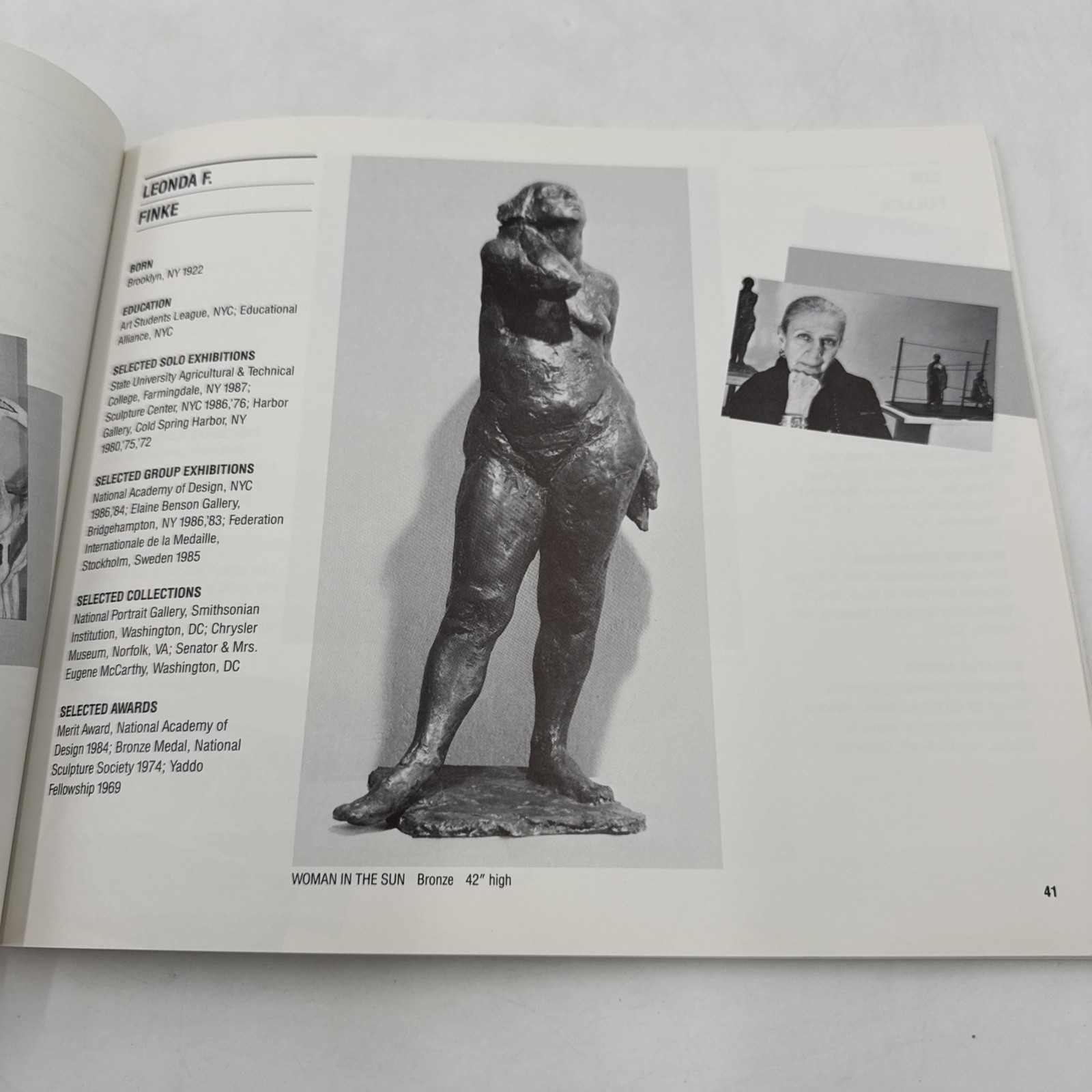 Vintage 1987 The Sculptors Guild 50th Anniversary Exhibition Catalog NYC Art