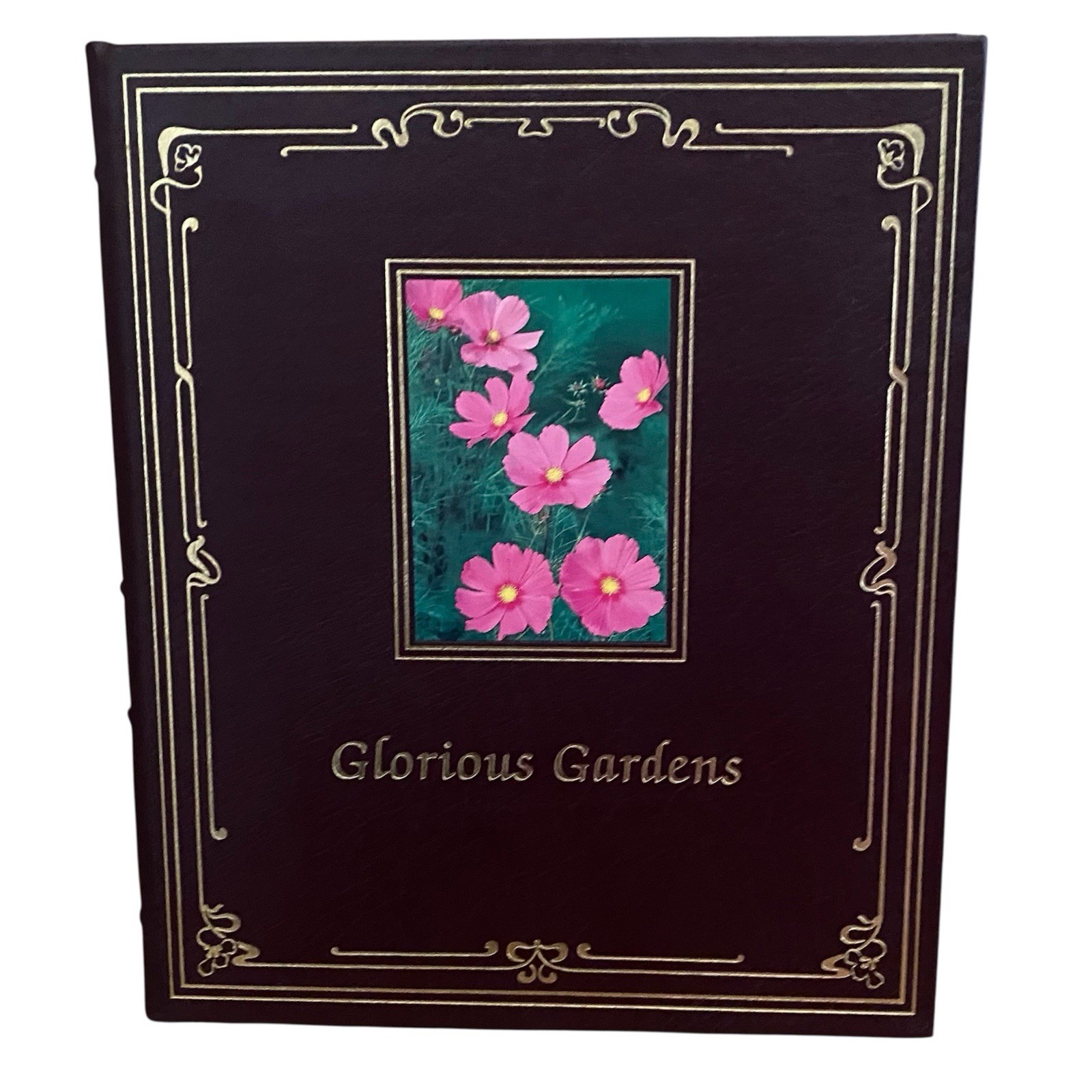 “Glorious Gardens” Roundtable Press Leather Bound HC Jaqueline Heriteau Book
