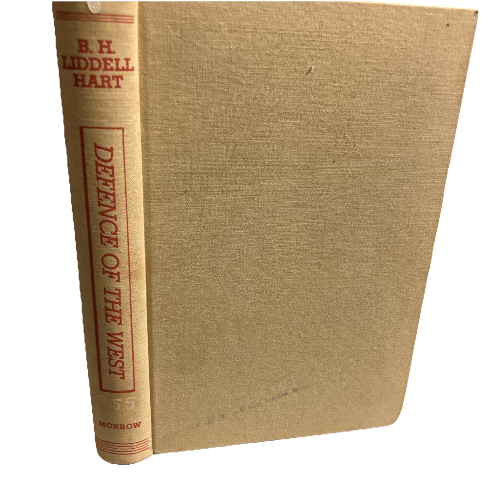 Defence of the West B. H. Liddell Hart William Morrow & Co. ©1950 1st/1st No DJ