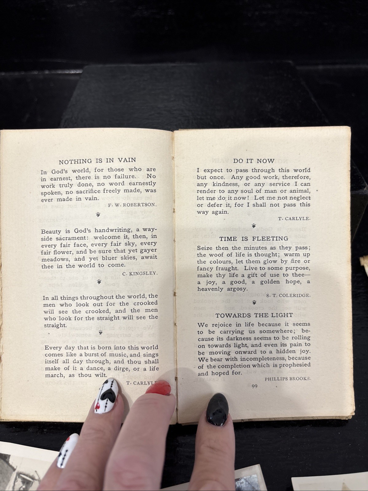 Rare Antique 1920’s Book Life’s Common Way With Photos Of Owner Inspirational