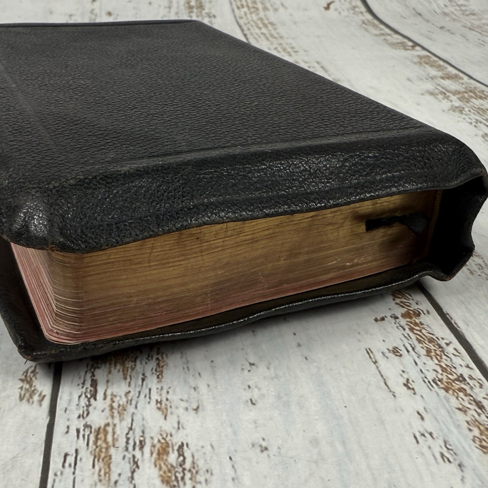 1930s Holy Bible Pronouncing Illustrated Nelson’s Scholars Edition Leather Bound