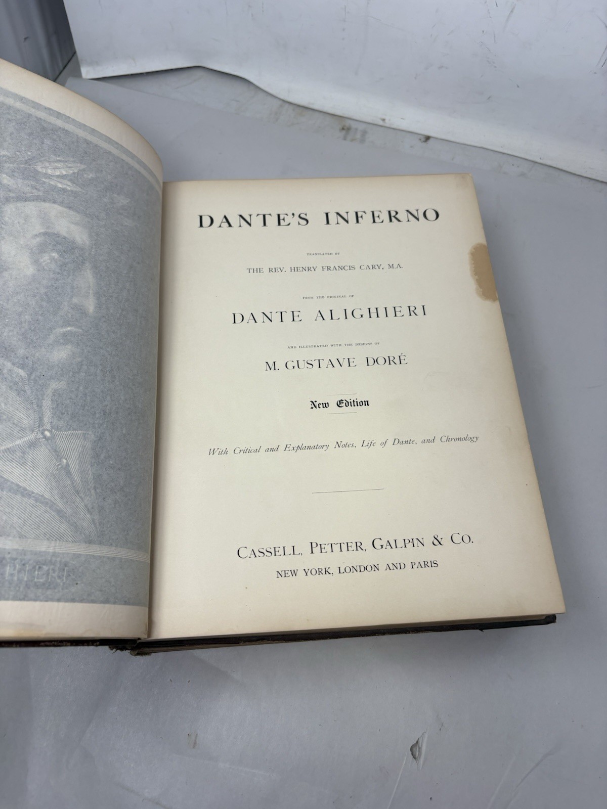 1800’s Dante’s Inferno AND Purgatory and Paradise Illustrated By Gustave Dore