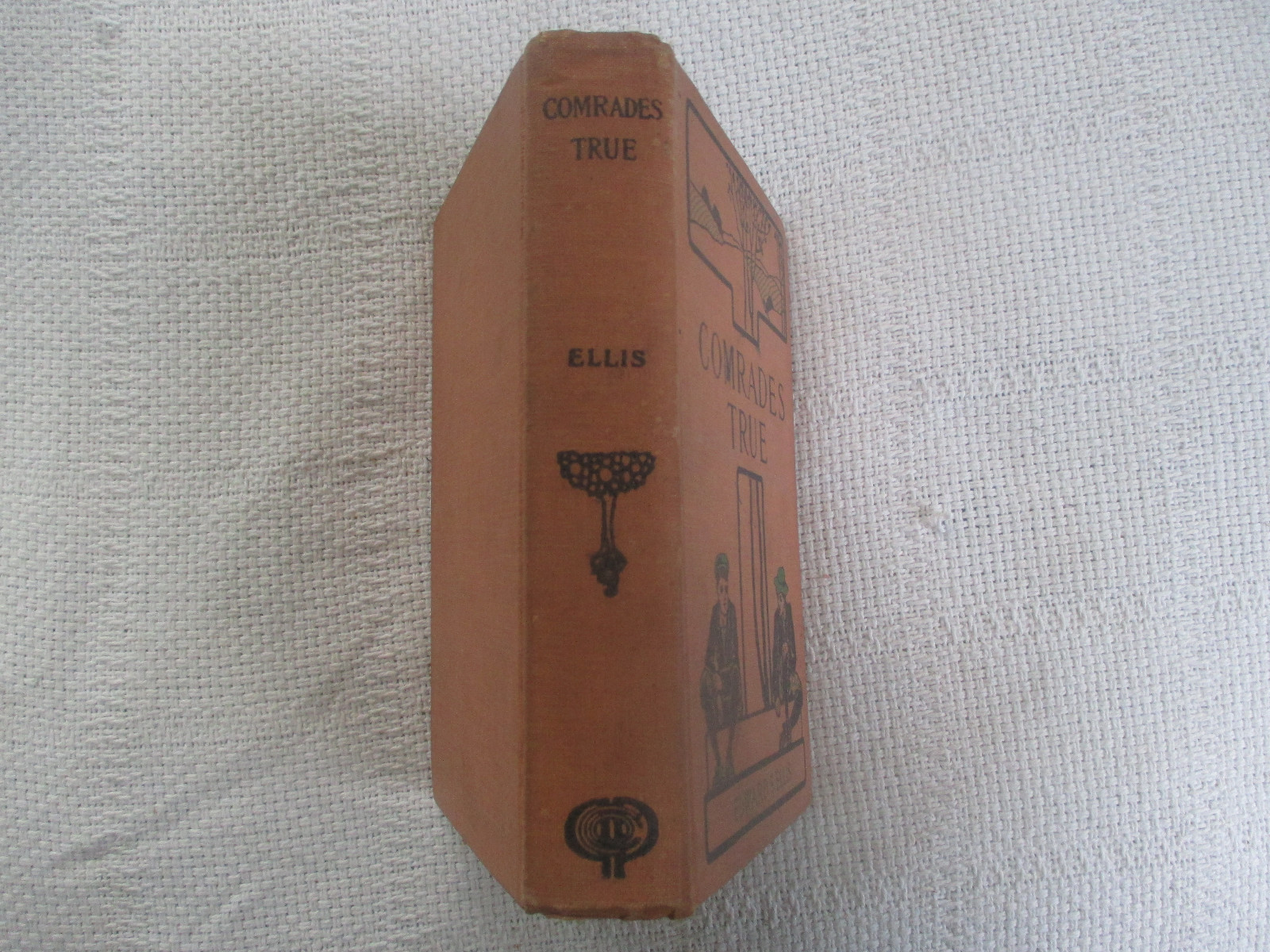 1918 Comrades True Edward S. Ellis Penn Publishing Co hardcover VG