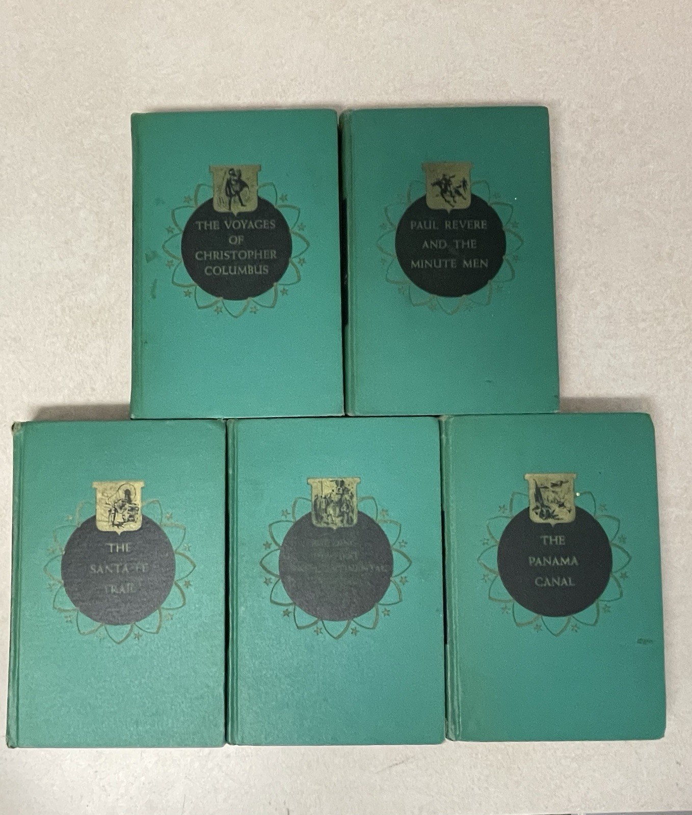 1950’s Landmarks of American History Vols. 1, 3, 6, 9 & 10 Spencer Press