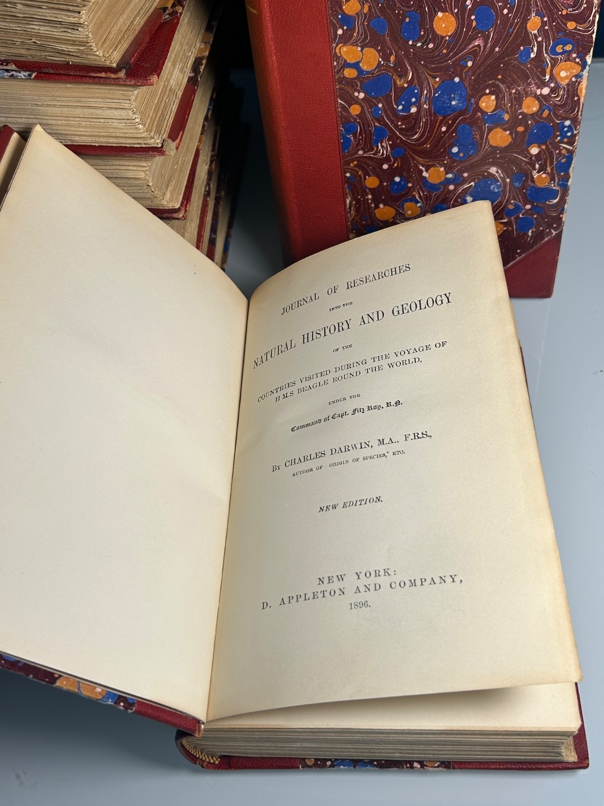 Charles Darwin The Origin Of Species, First Authorized Volume Edition 1896