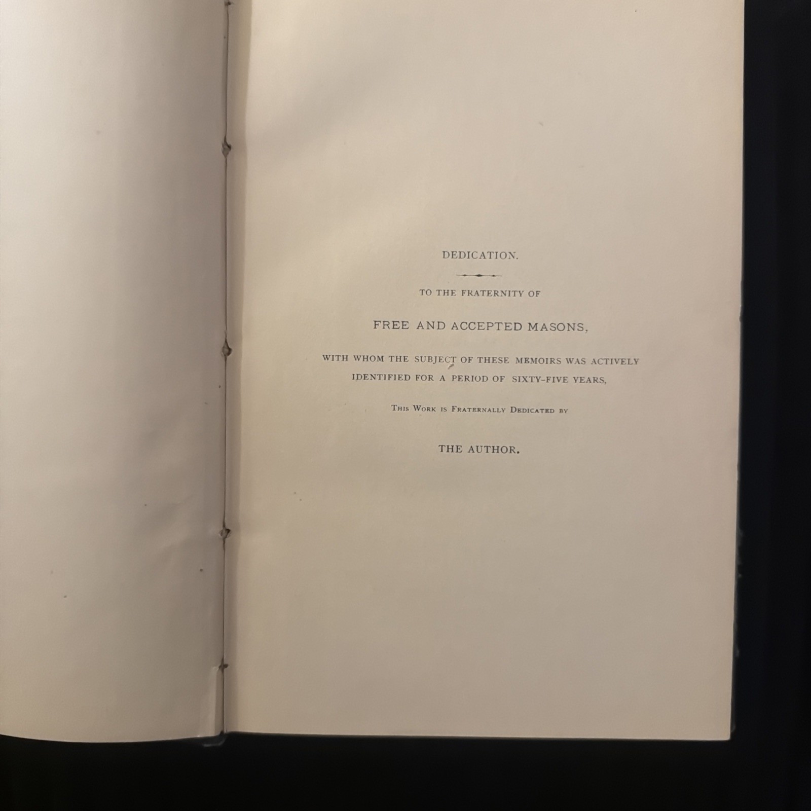 Antique 1882 Memoirs, And Masonic History Of The Late Samuel Graves Eastman &Co￼