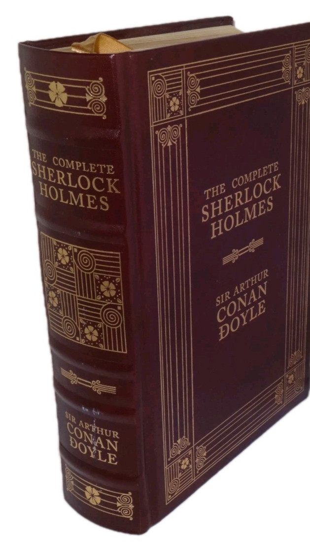 The Complete Sherlock Holmes Barnes & Noble 2009, Doyle, HC Leatherbound Book