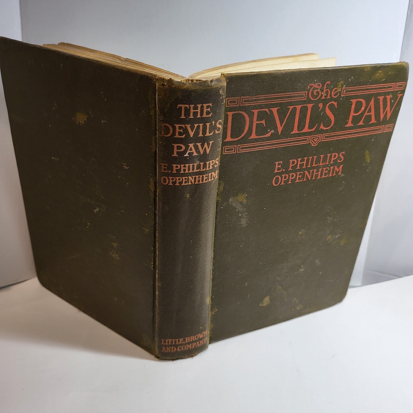 The Devil’s Paw by E. Phillips Oppenheim. 1921 Hardcover