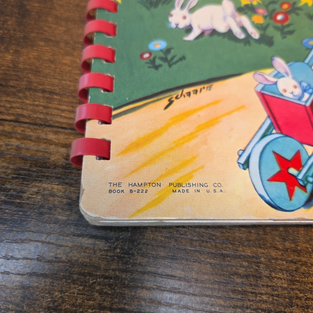 First Picture Book 1955 Children’s Book Hampton Publishing Board Book