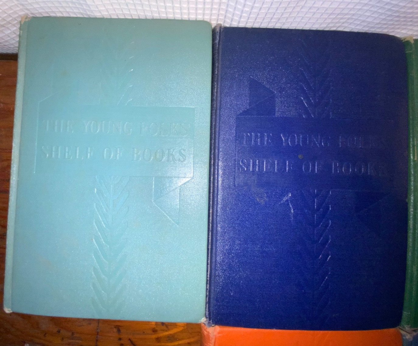Vintage 1938 Colliers Junior Classics The Young Folks Books 3, 5, 7, 8, 9, 10