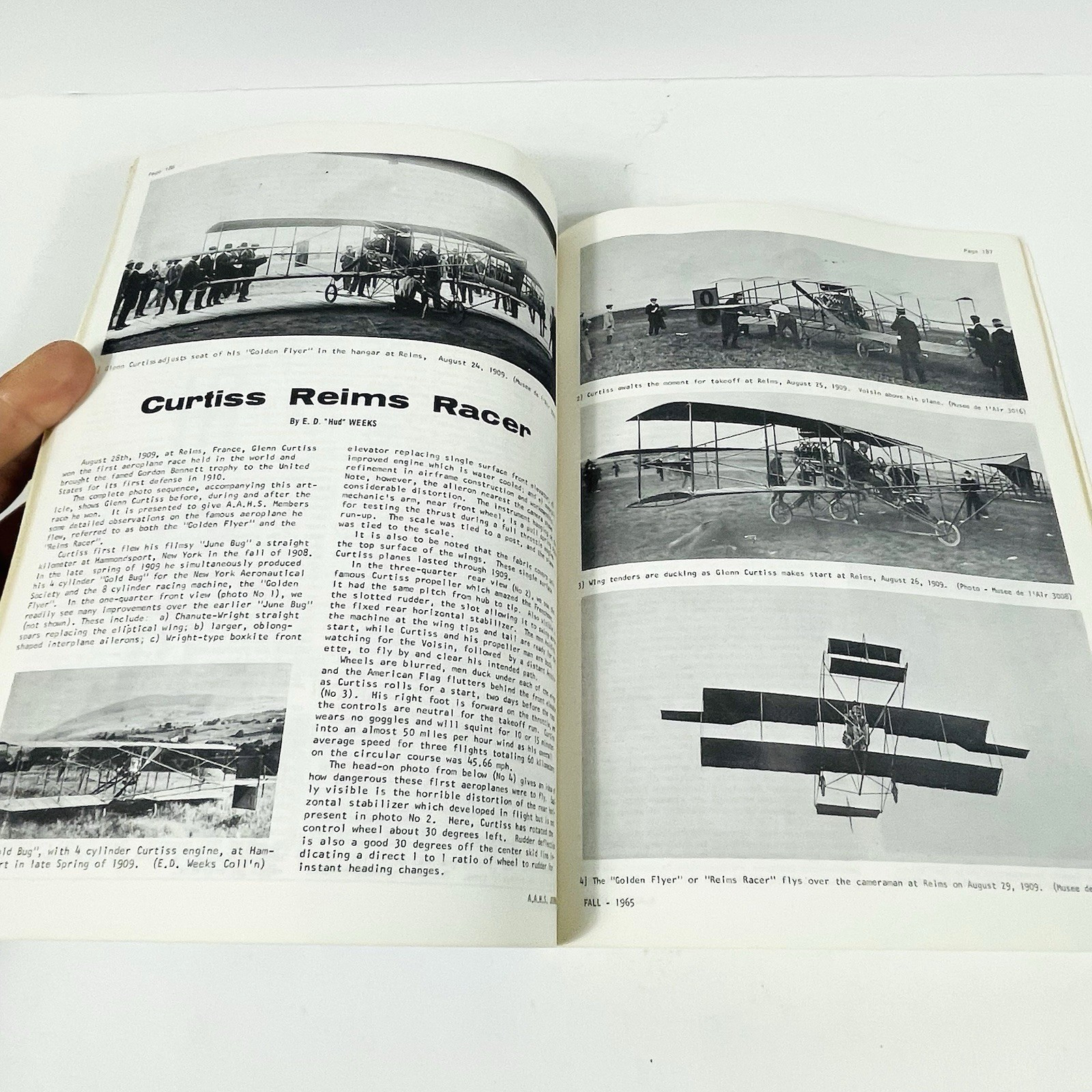 AAHS 1965 Vol. 10, No. 1-4 American Aviation Historical Society Journal Full set