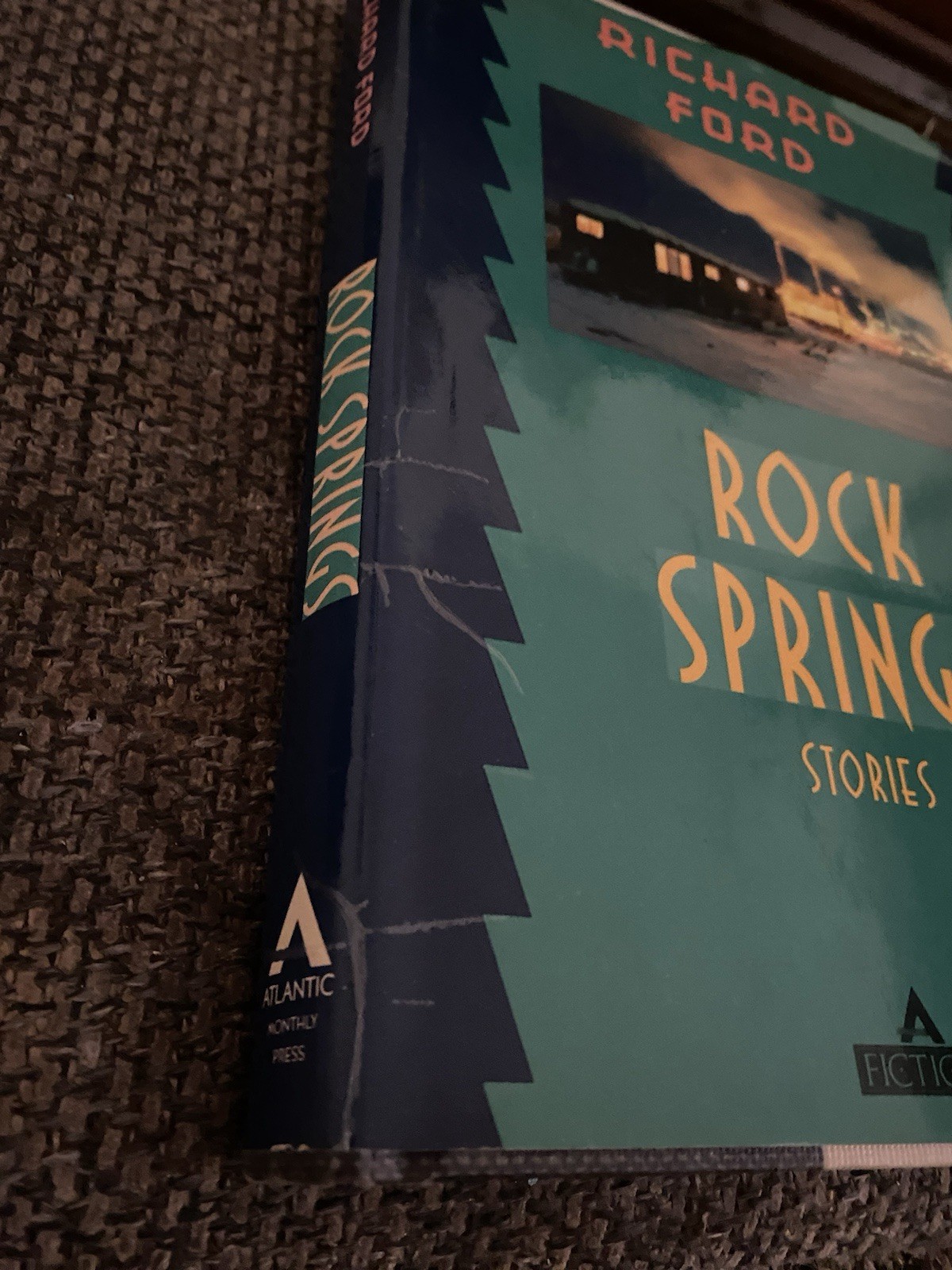 Richard Ford Rock Springs First Edition Signed inscribed 1987