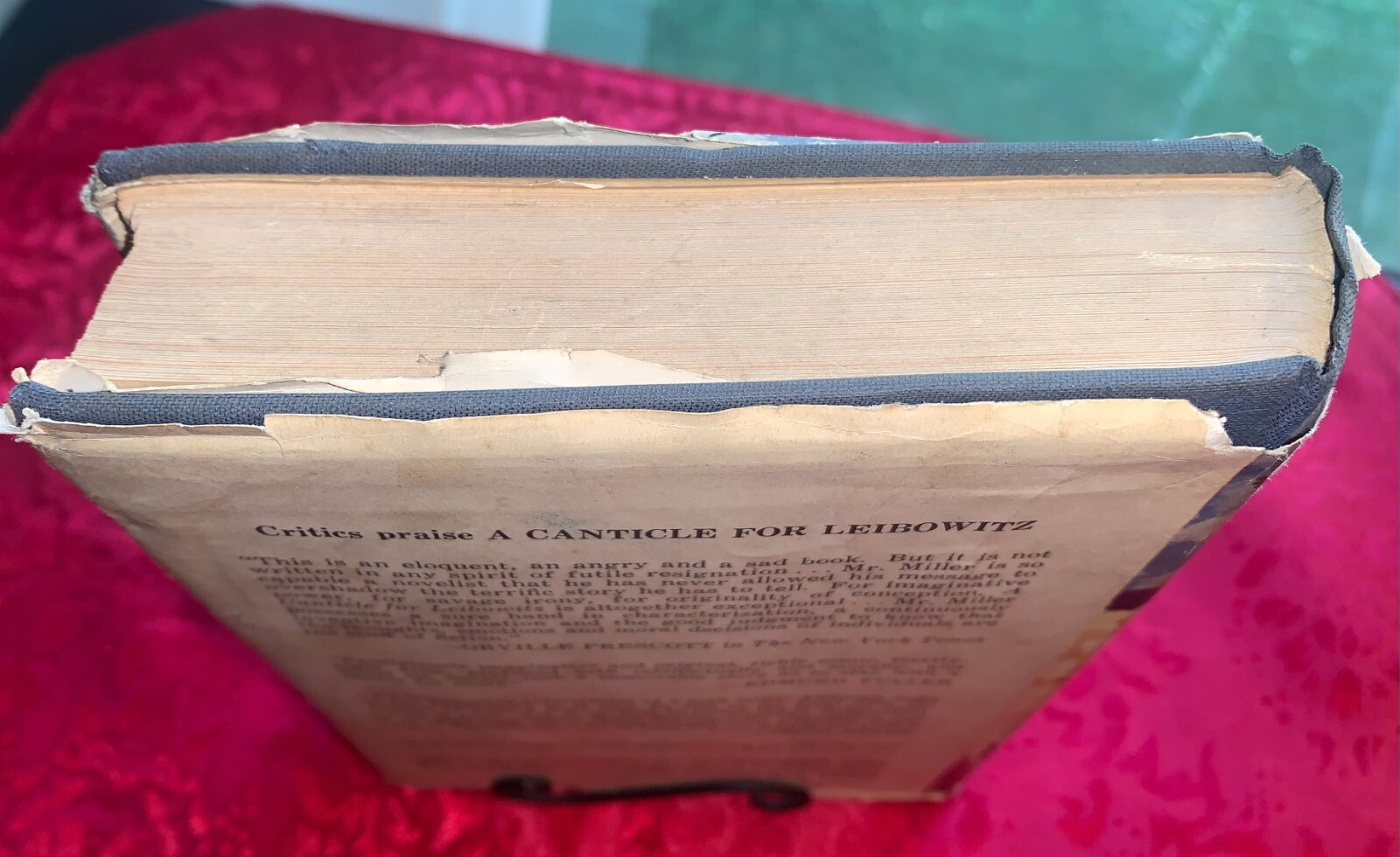 A Canticle for Leibowitz by Walter M. Miller, Jr First Edition 3rd Printing HCDJ