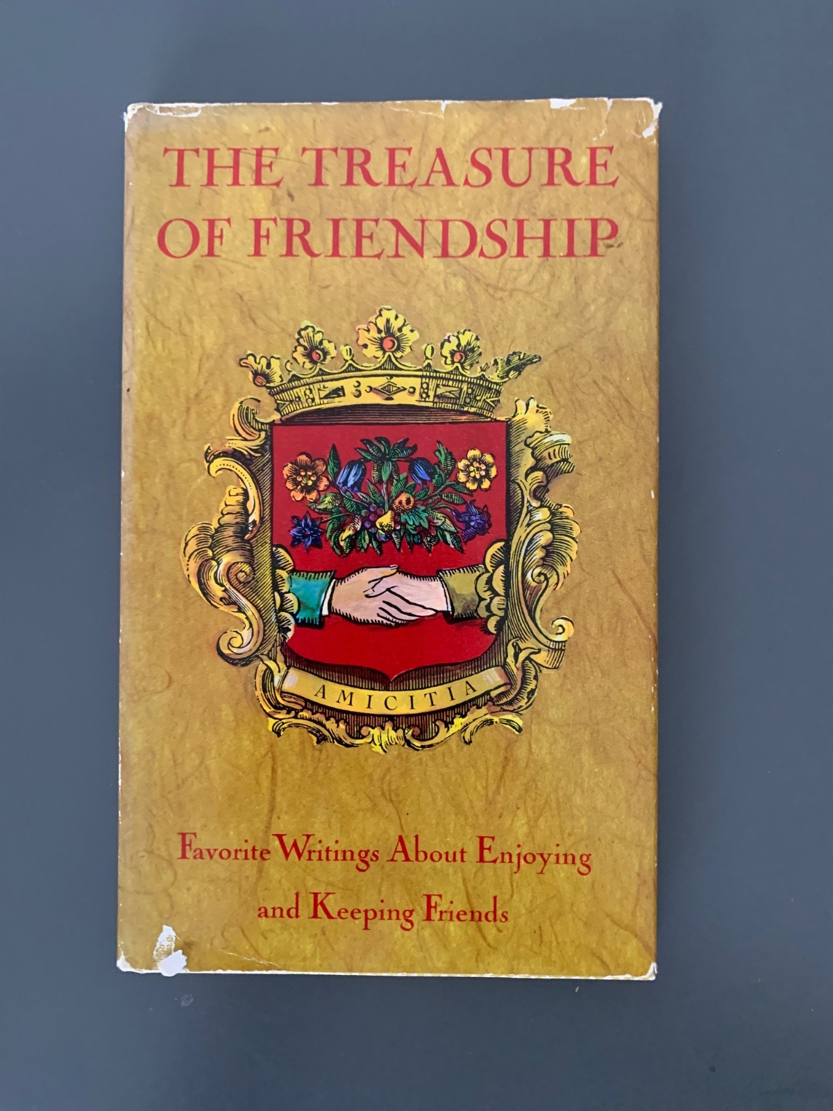 The Treasure of Friendship – Hallmark Editions Vintage Book 1968 – As Is