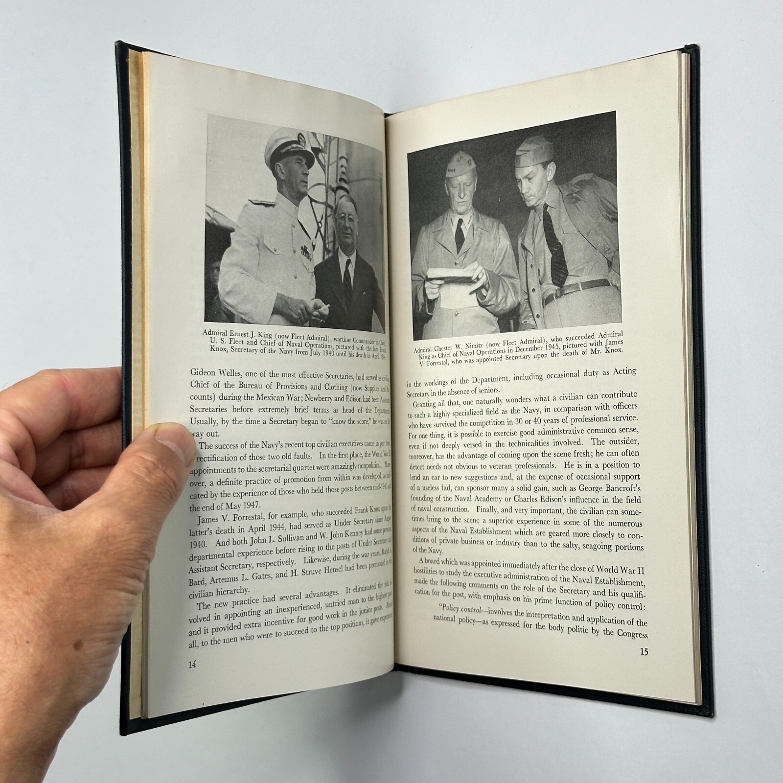 1947 “The Navy at Sea and Ashore” Albion & Read (Hardcover, NAVEXOS P-472)
