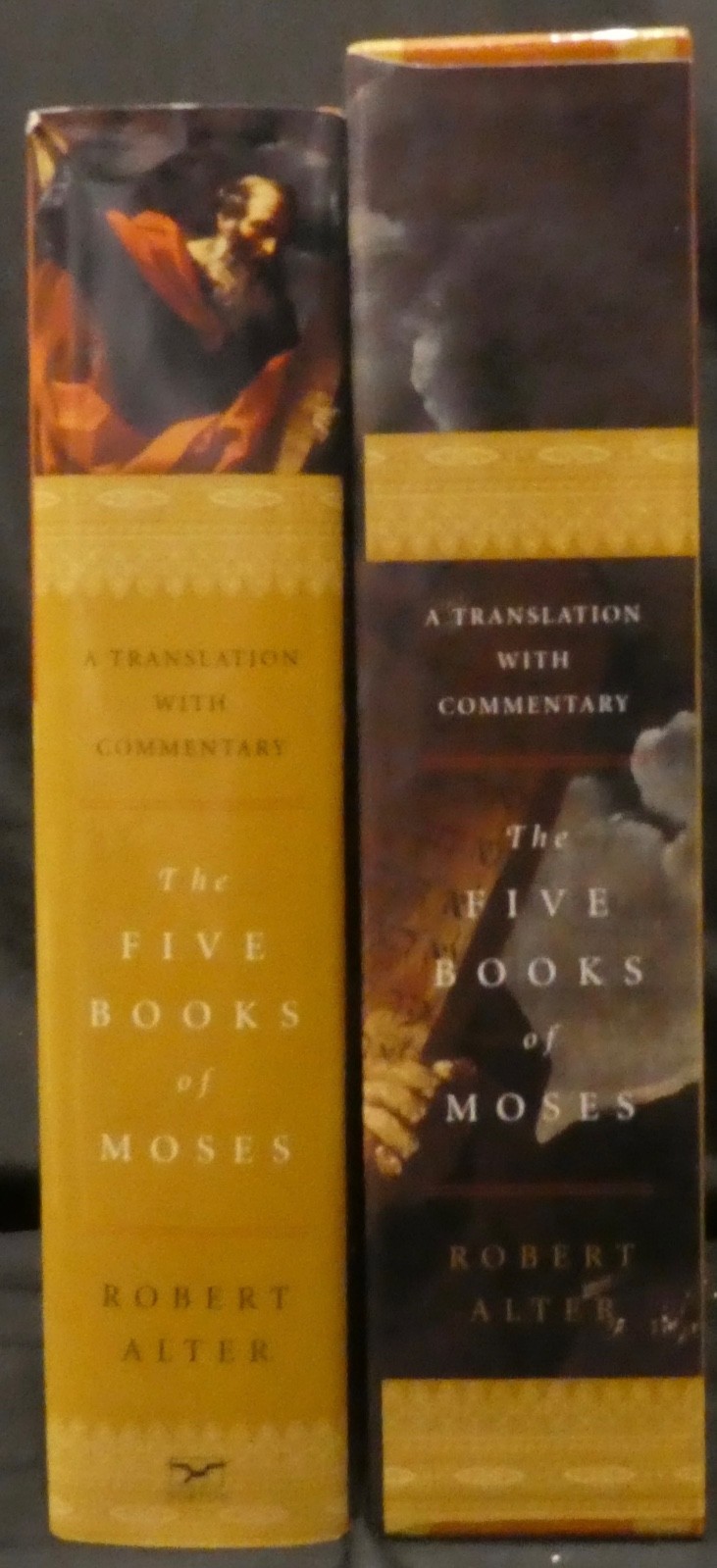 Alter, Robert. The Five Books of Moses. Signed, First Edition