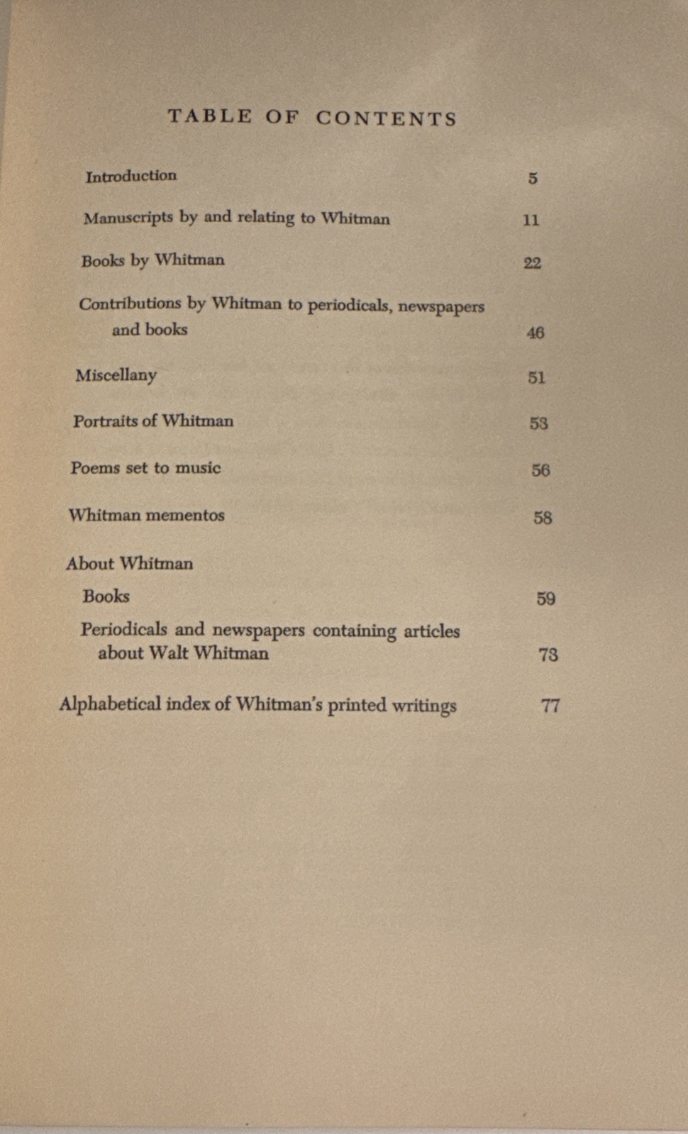 Books Book Collectors Walt Whitman Oscar Lion Collection NY Public Library 1953