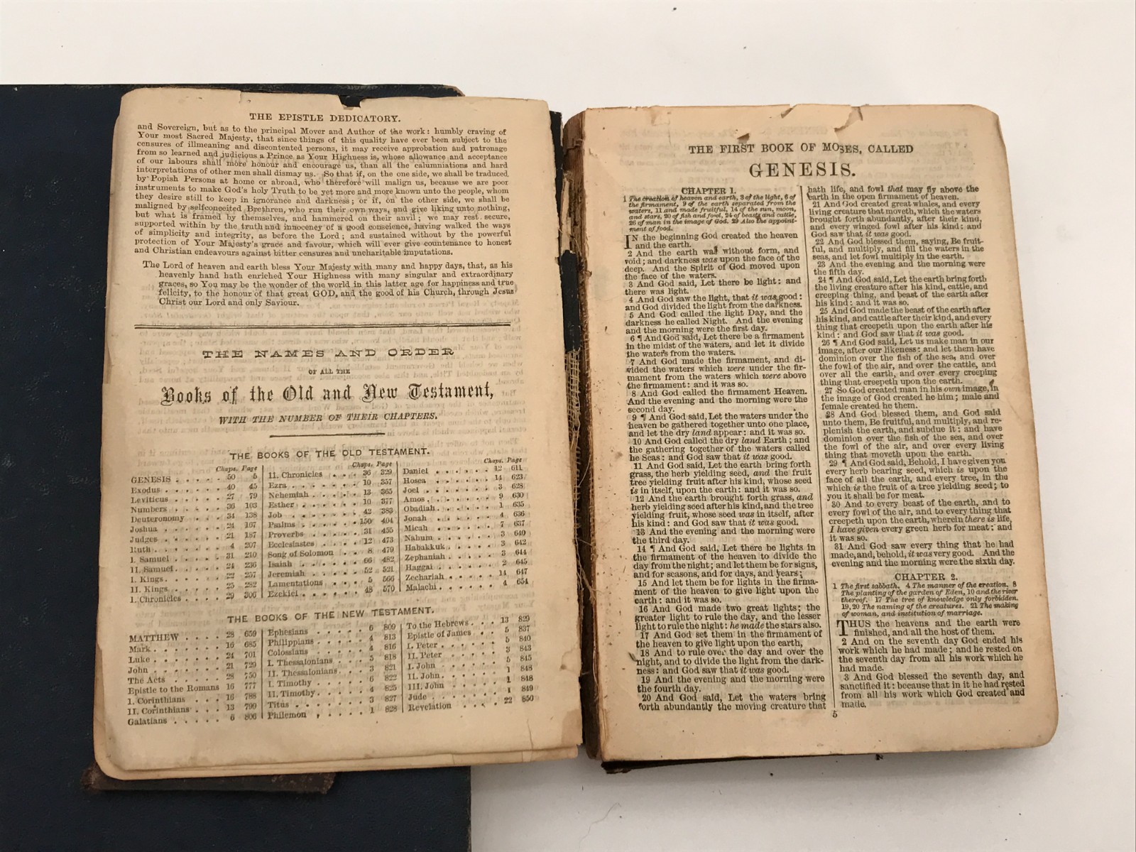 Holy Bible Printed by Eyre and Spottiswoode London New York