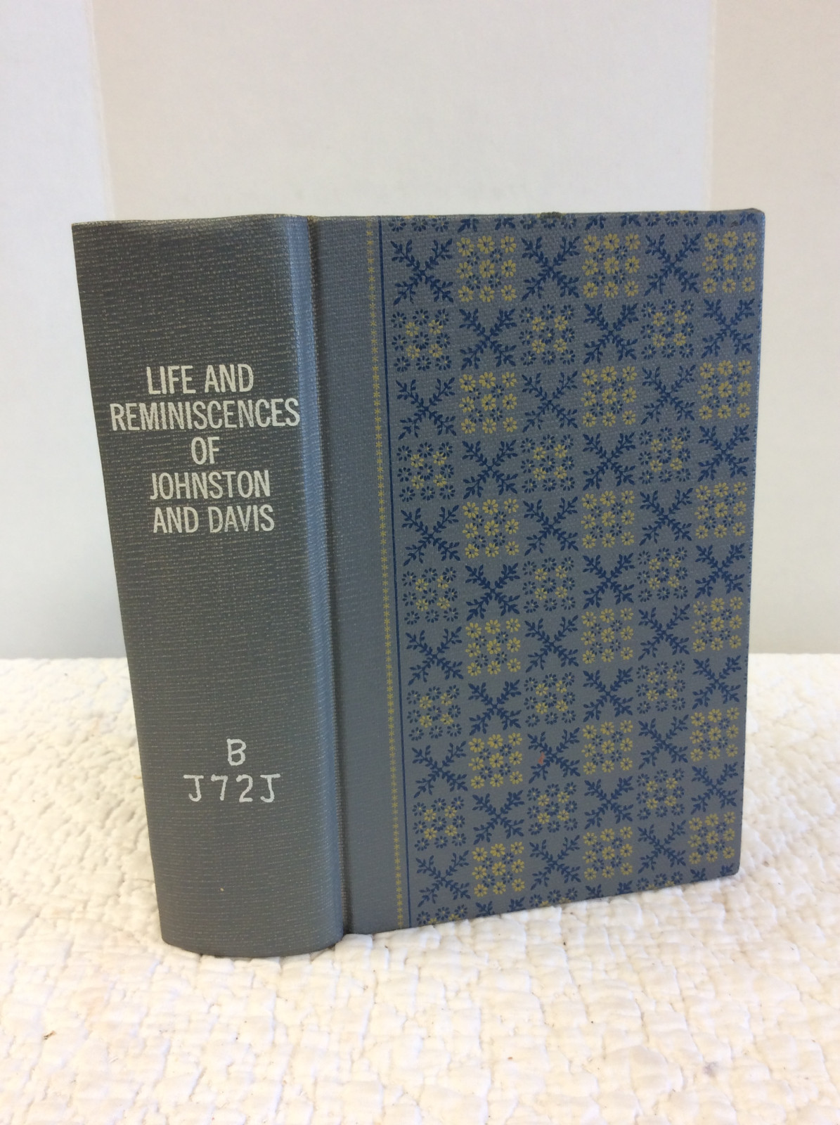LIFE OF JOSEPH E. JOHNSTON / LIFE OF JEFFERSON DAVIS – 2v in one – 1891, ACW