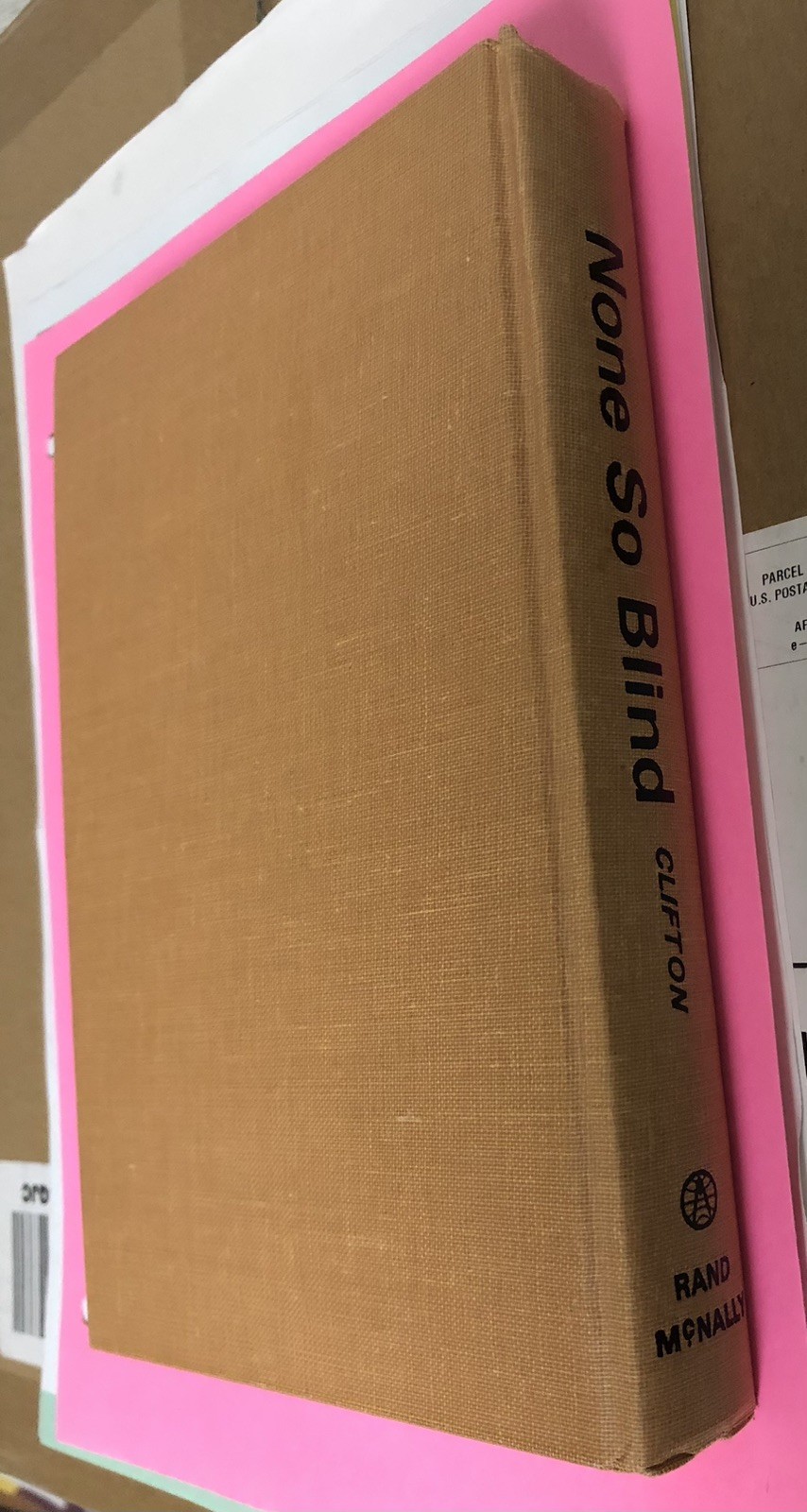 SIGNED! None So Blind by Bernice Clifton