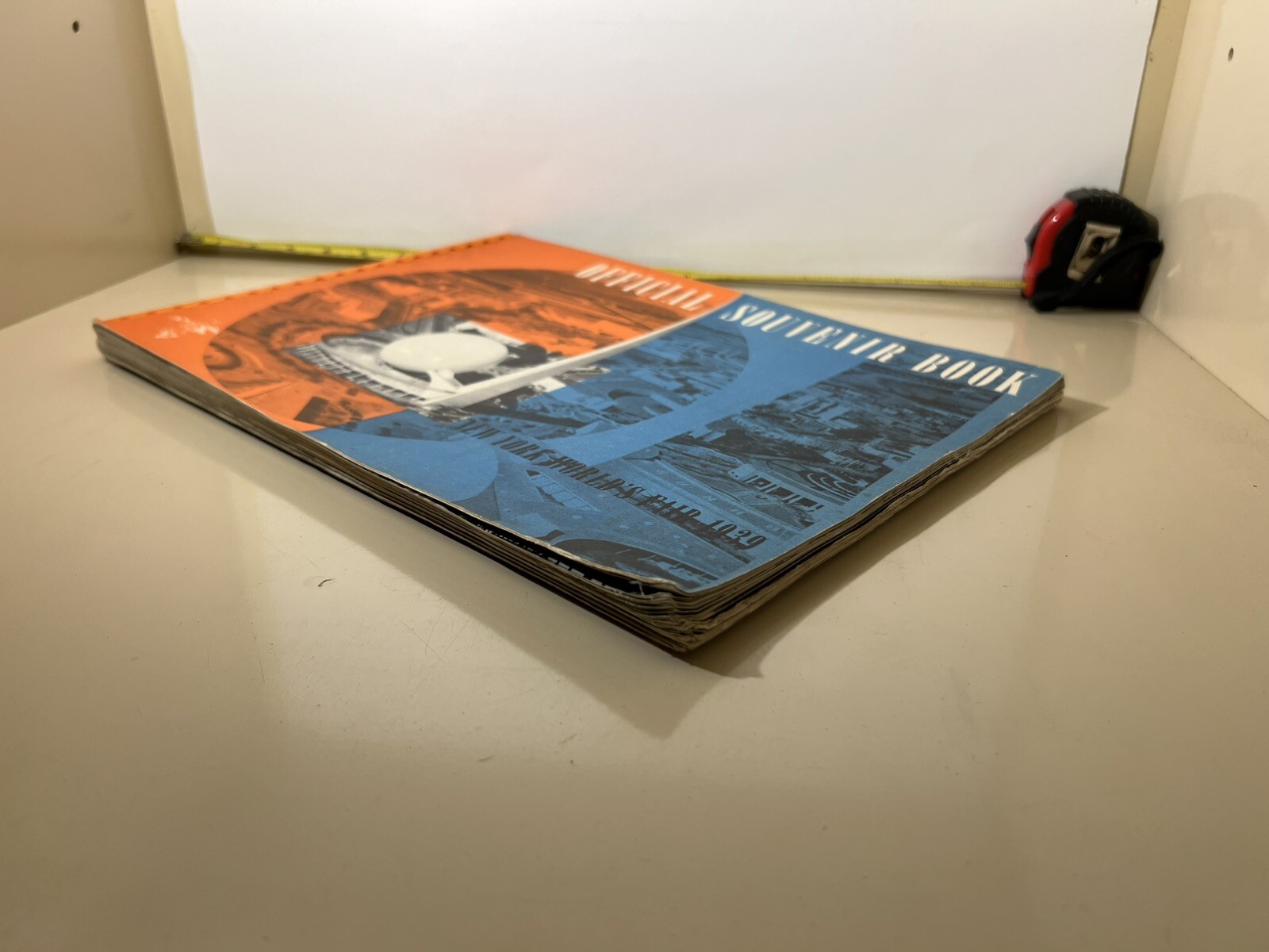 New York Worlds Fair Souvenir Books: Official, Views, Spiral Bound, Paperback